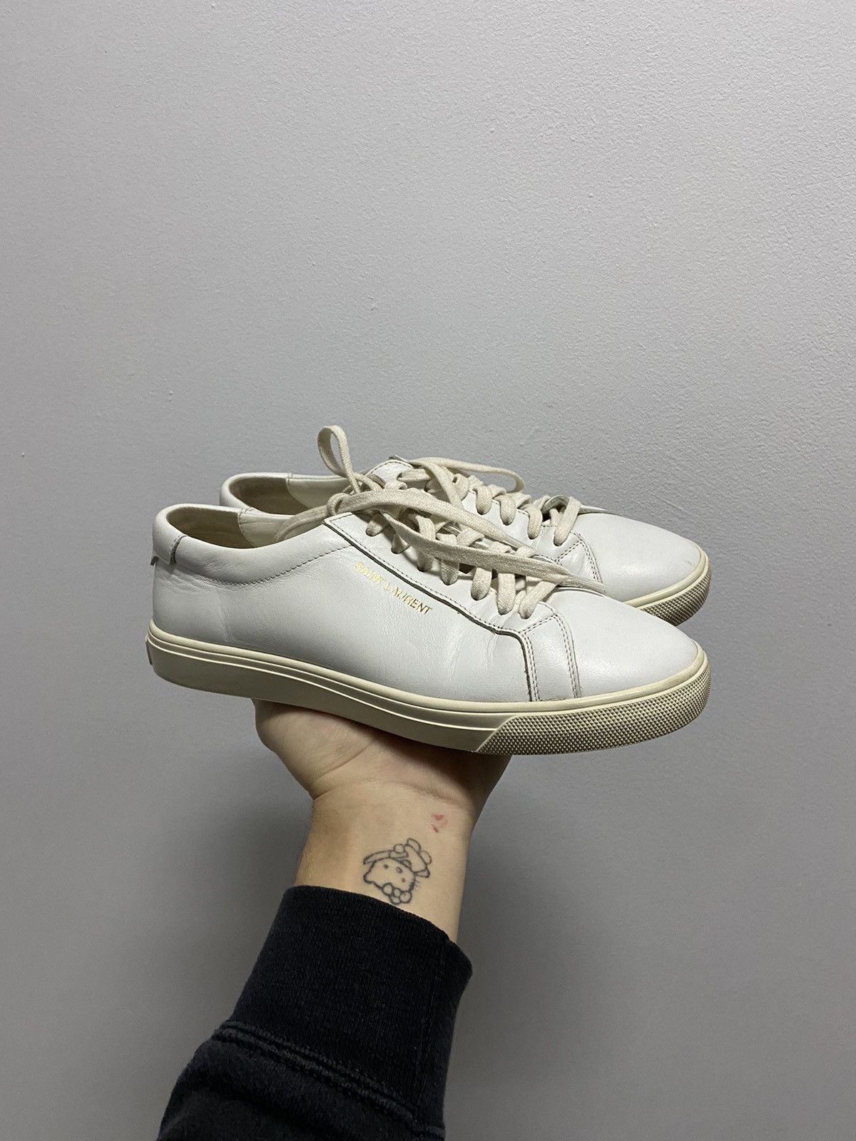 Saint Laurent Paris Saint Laurent Paris Low Top Vintage Shoes Sneakers Size US 7 / IT 37 - 1 Thumbnail