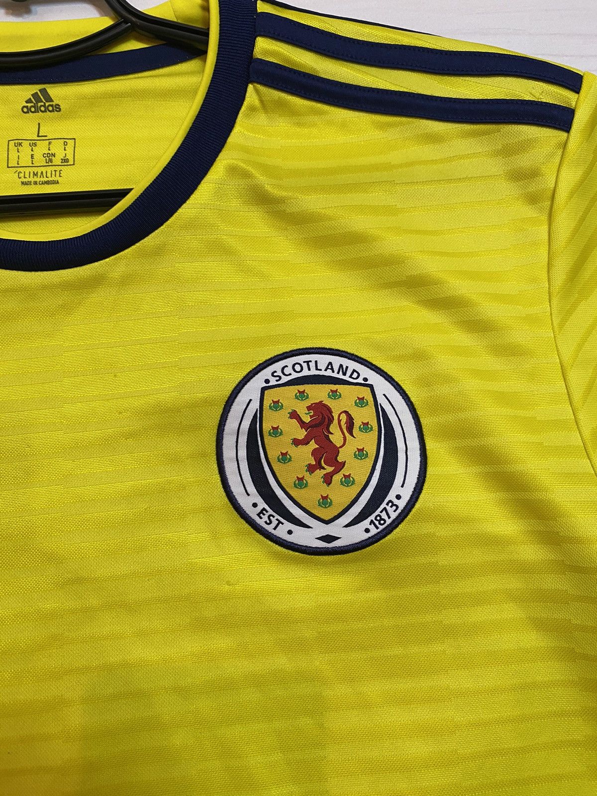 Adidas Adidas Scotland 2018 Away Jersey Soccer Football T Shirt Size US L / EU 52-54 / 3 - 10 Thumbnail