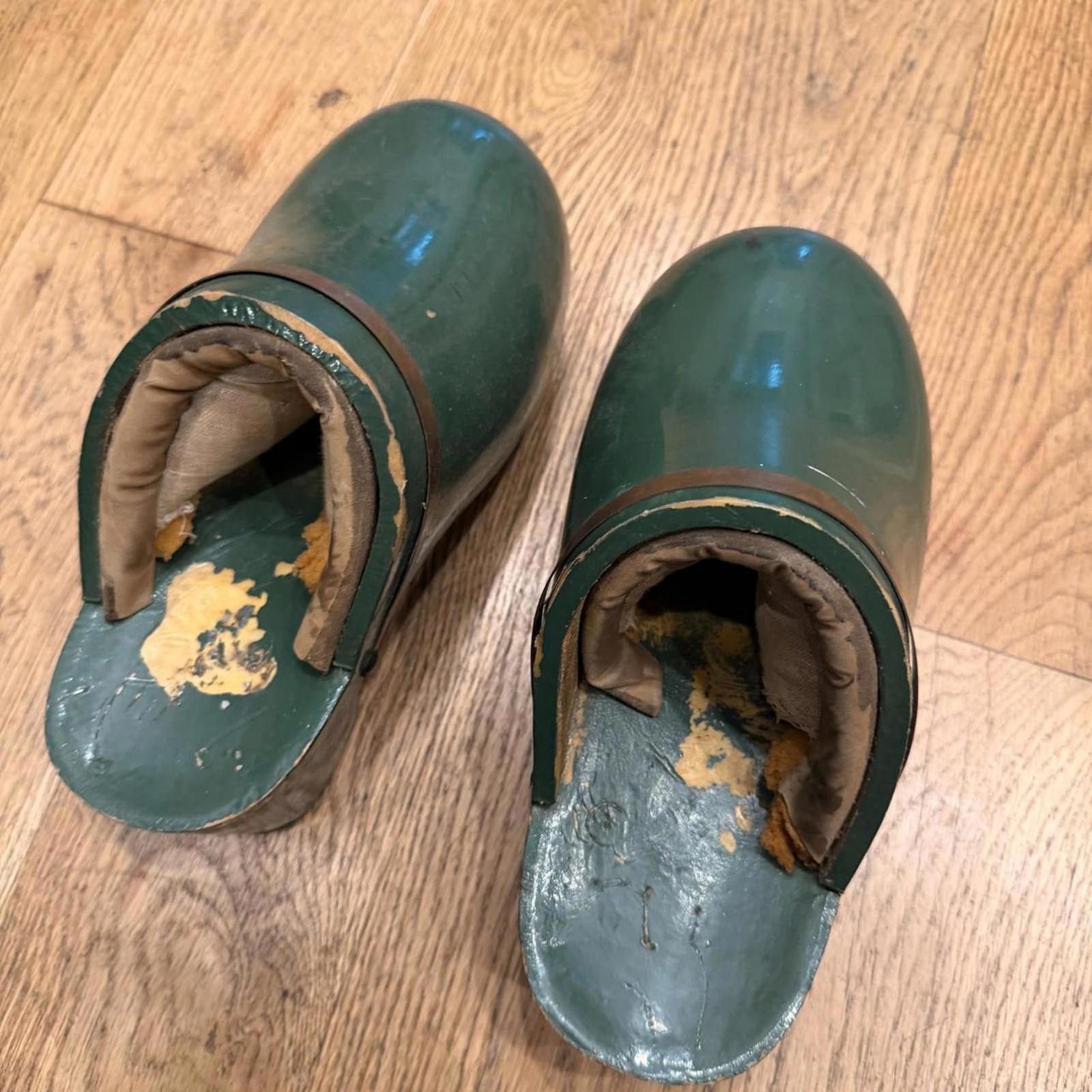 Other RARE! 70s Famolare Platform Amsterdam Green Clogs Size US 8 / IT 38 - 2 Thumbnail