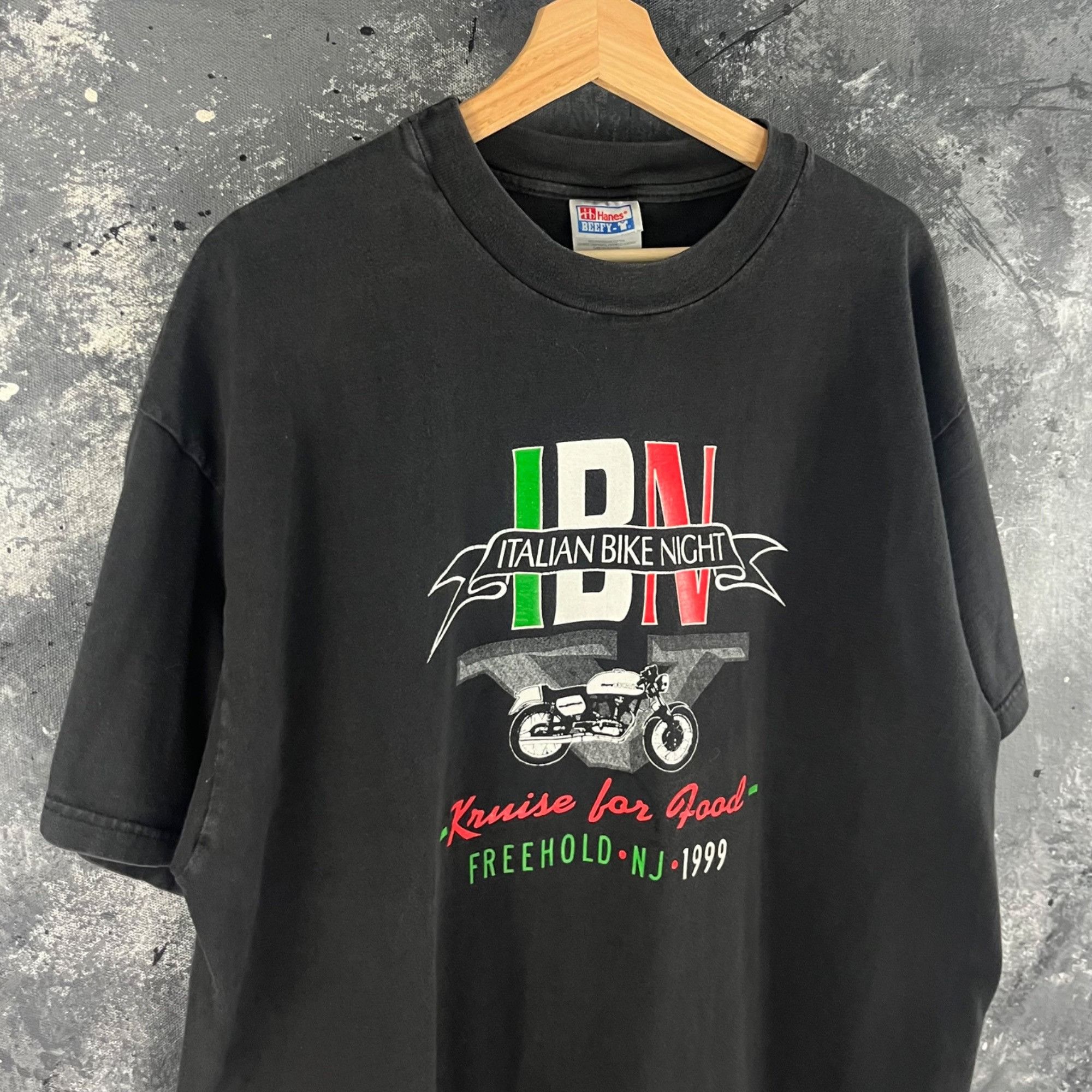 Vintage Vintage 1999 Italian Bike Night shirt Size US L / EU 52-54 / 3 - 2 Thumbnail