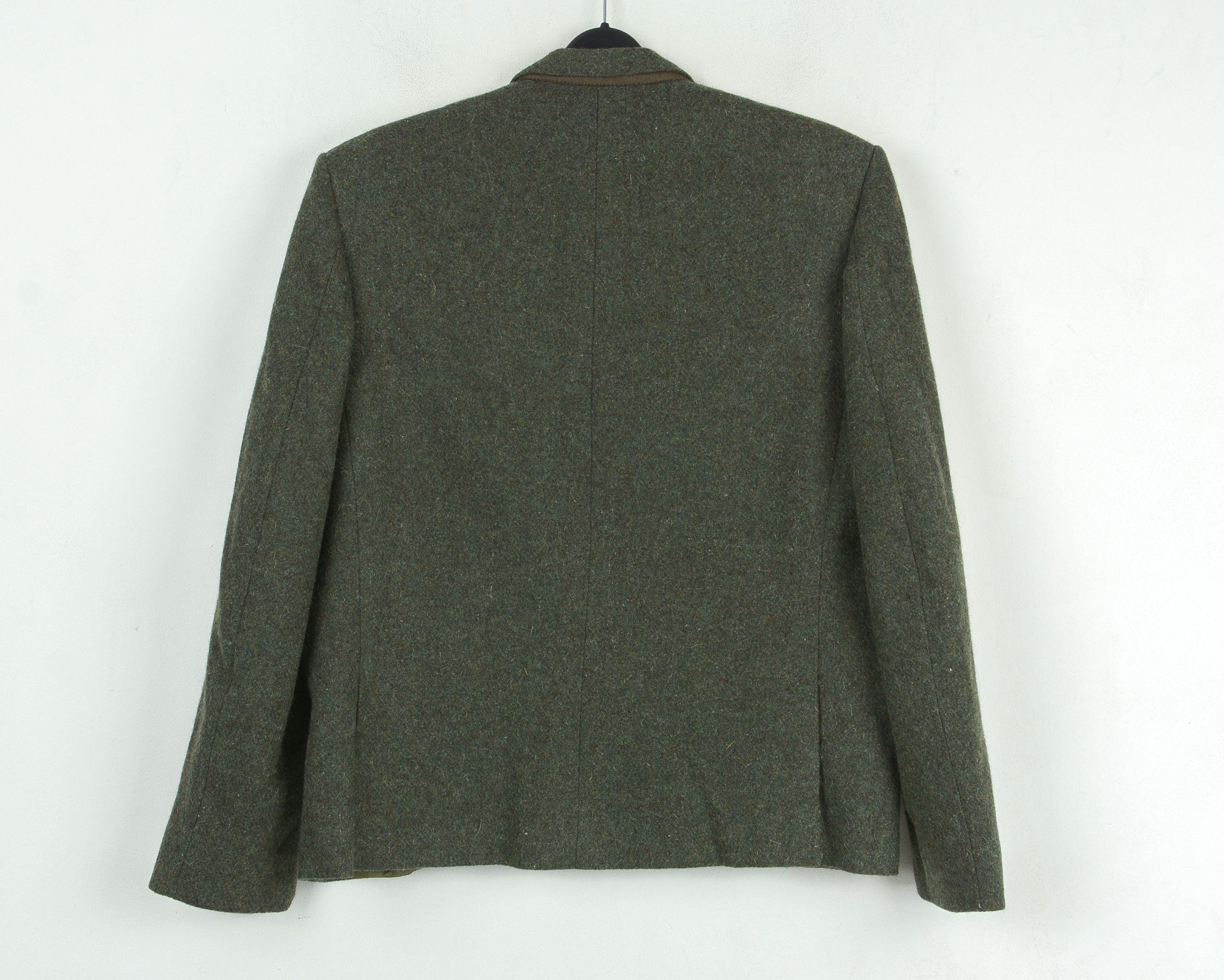 Bespoken × Designer × Vintage Bespoke LAFLECHE BROS US 40S Tweed Jacket Wool Blazer S Coat Size 40S - 12 Thumbnail