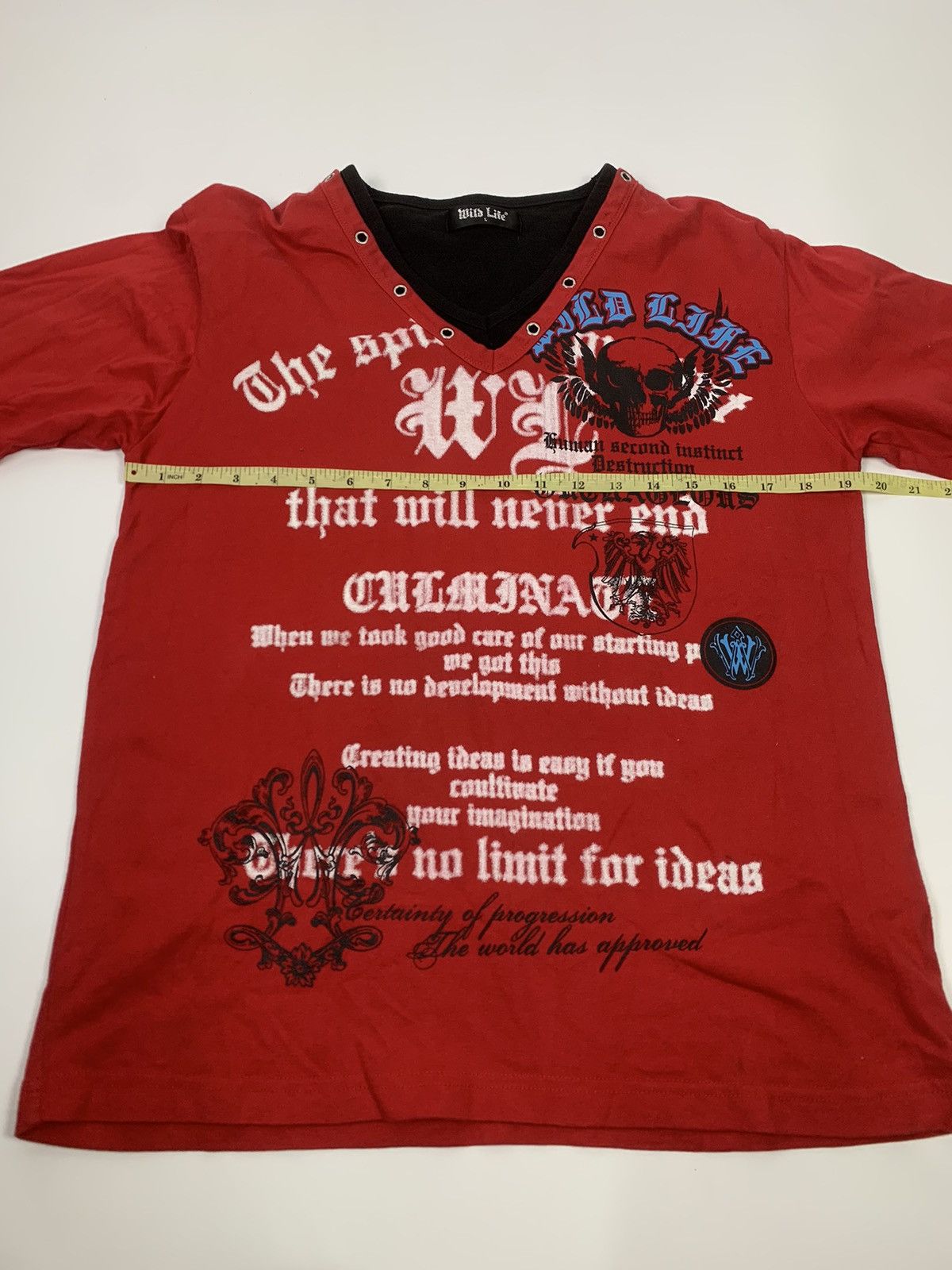 Hysteric Glamour × If Six Was Nine × Japanese Brand Wild life skulls punk japanese brand Size US L / EU 52-54 / 3 - 8 Thumbnail