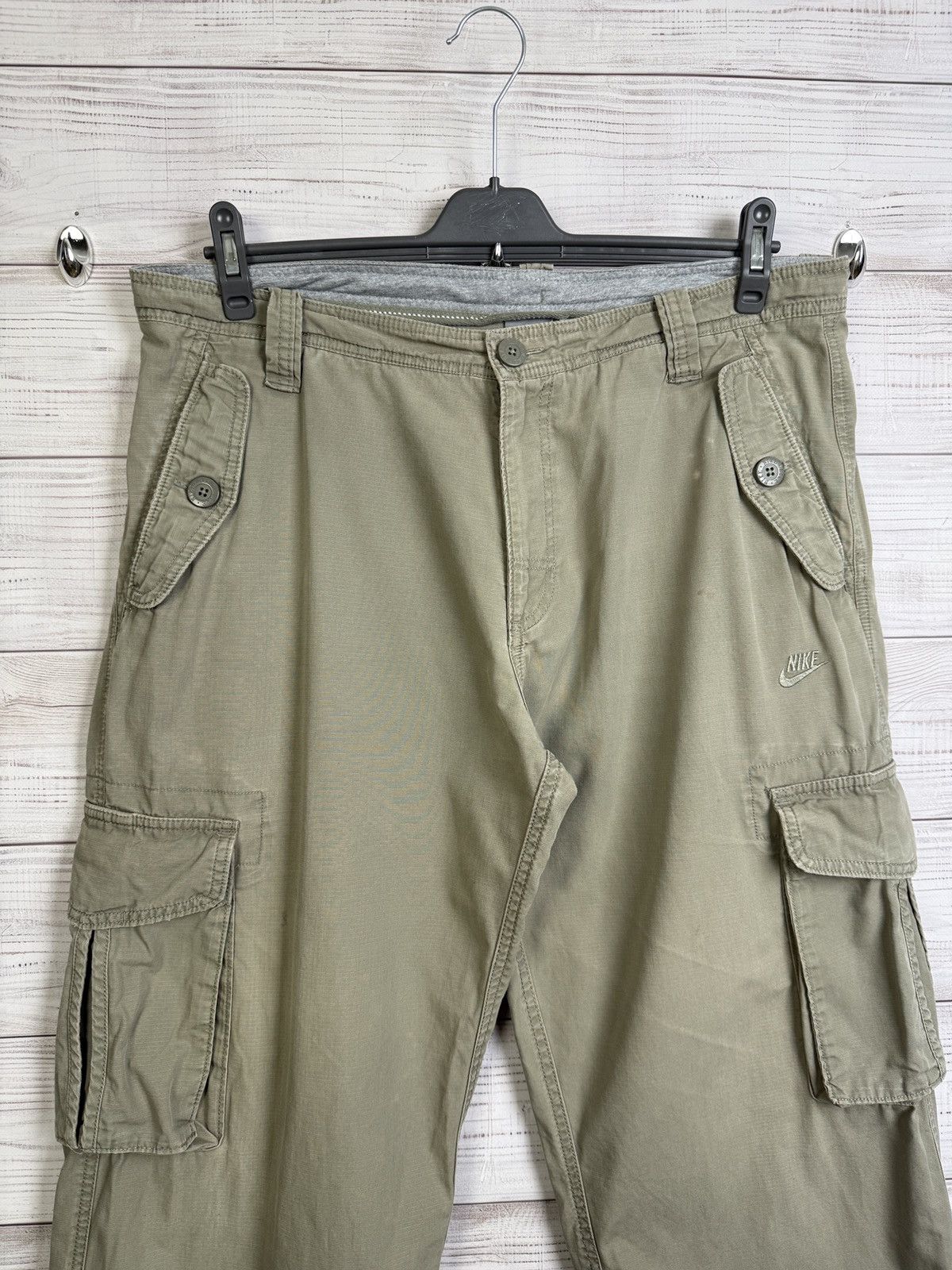 Nike Vintage Nike Cargo Pants Y2K Style Drill Baggy Fit Size US 36 / EU 52 - 2 Thumbnail