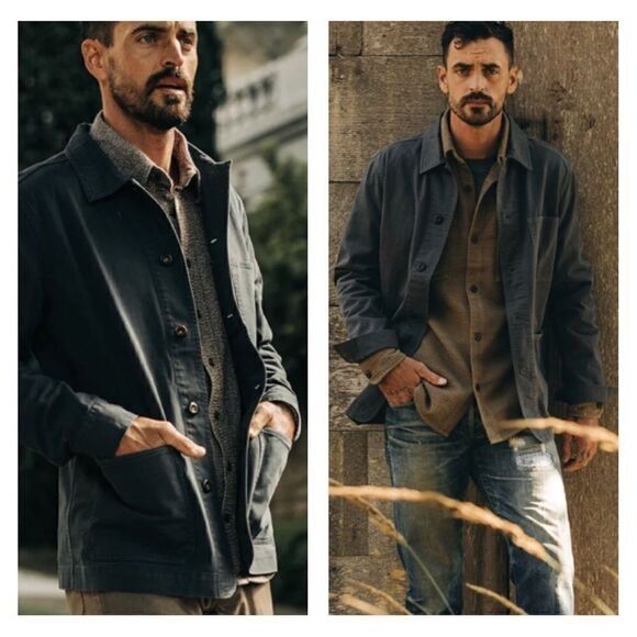 Taylor Stitch Taylor Stitch The Ojai jacket in black cross dye barn chore Size US S / EU 44-46 / 1 - 7 Thumbnail