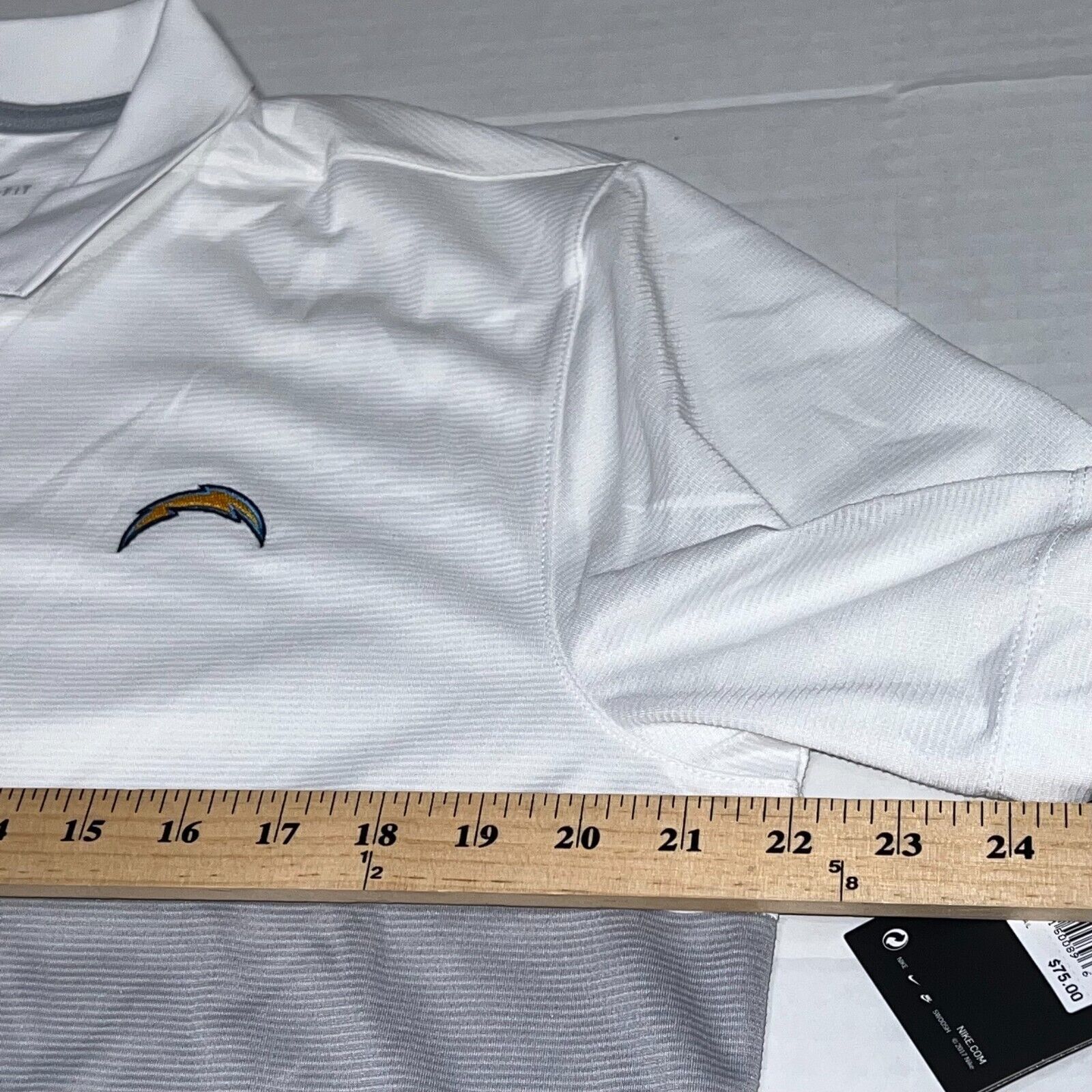 Nike Los Angeles Chargers Nike NFL Dri-Fit Polo Men's Size LARGE Size US L / EU 52-54 / 3 - 11 Thumbnail