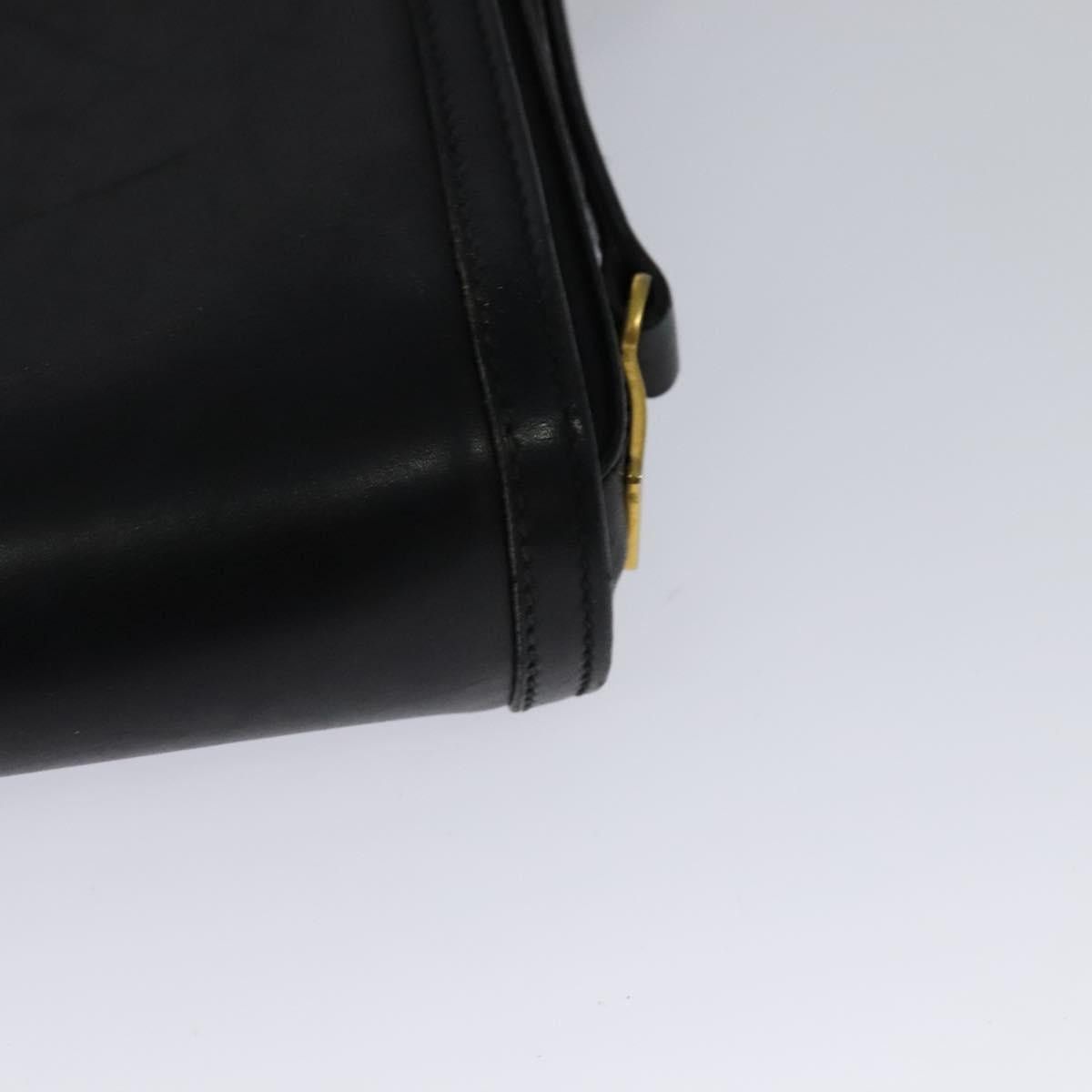 Gucci GUCCI Shoulder Bag Leather Black Gold Size ONE SIZE - 16 Thumbnail