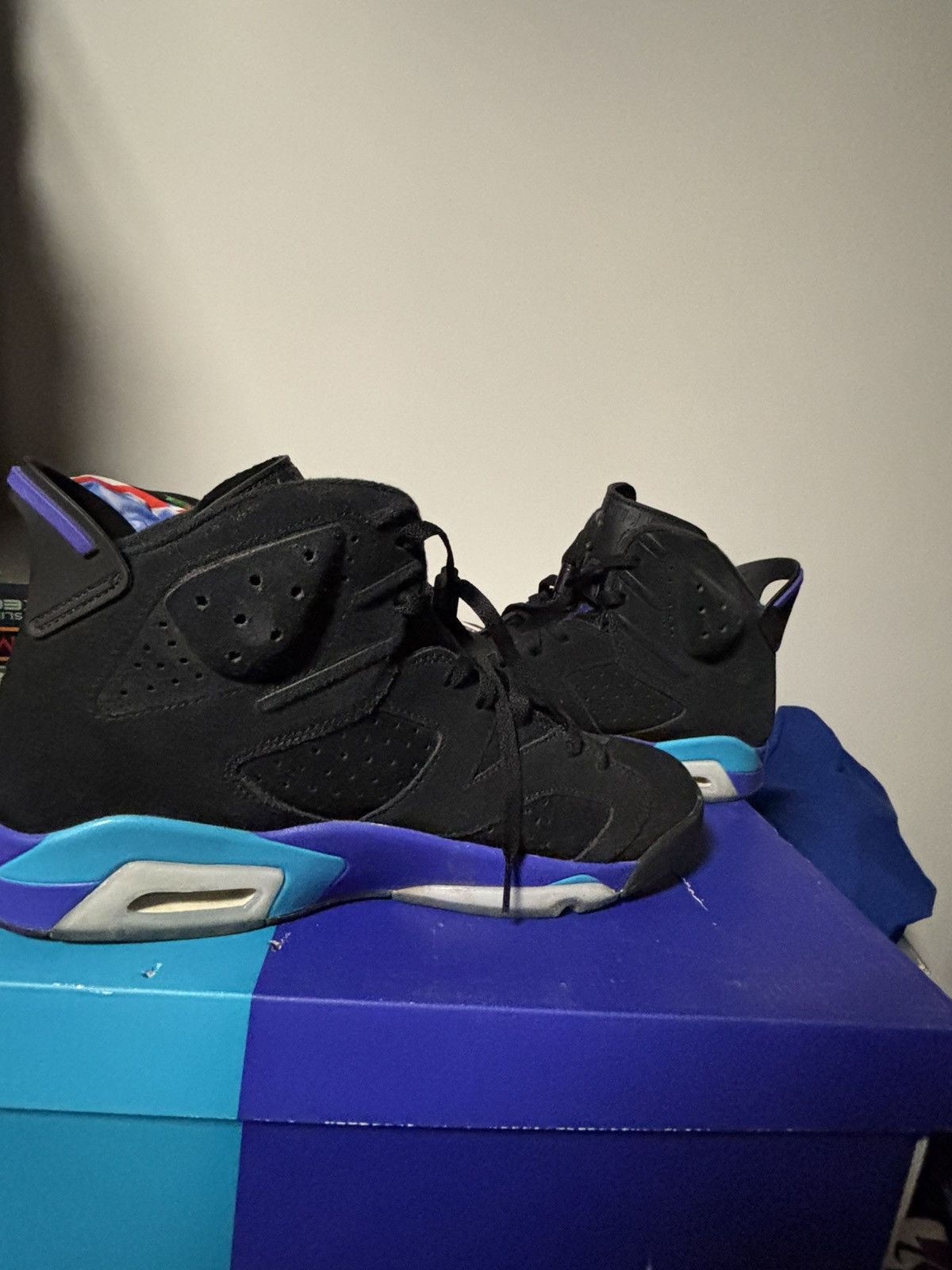 Jordan Brand × Nike Jordan 6 aqua Size US 12.5 / EU 45-46 - 7 Thumbnail