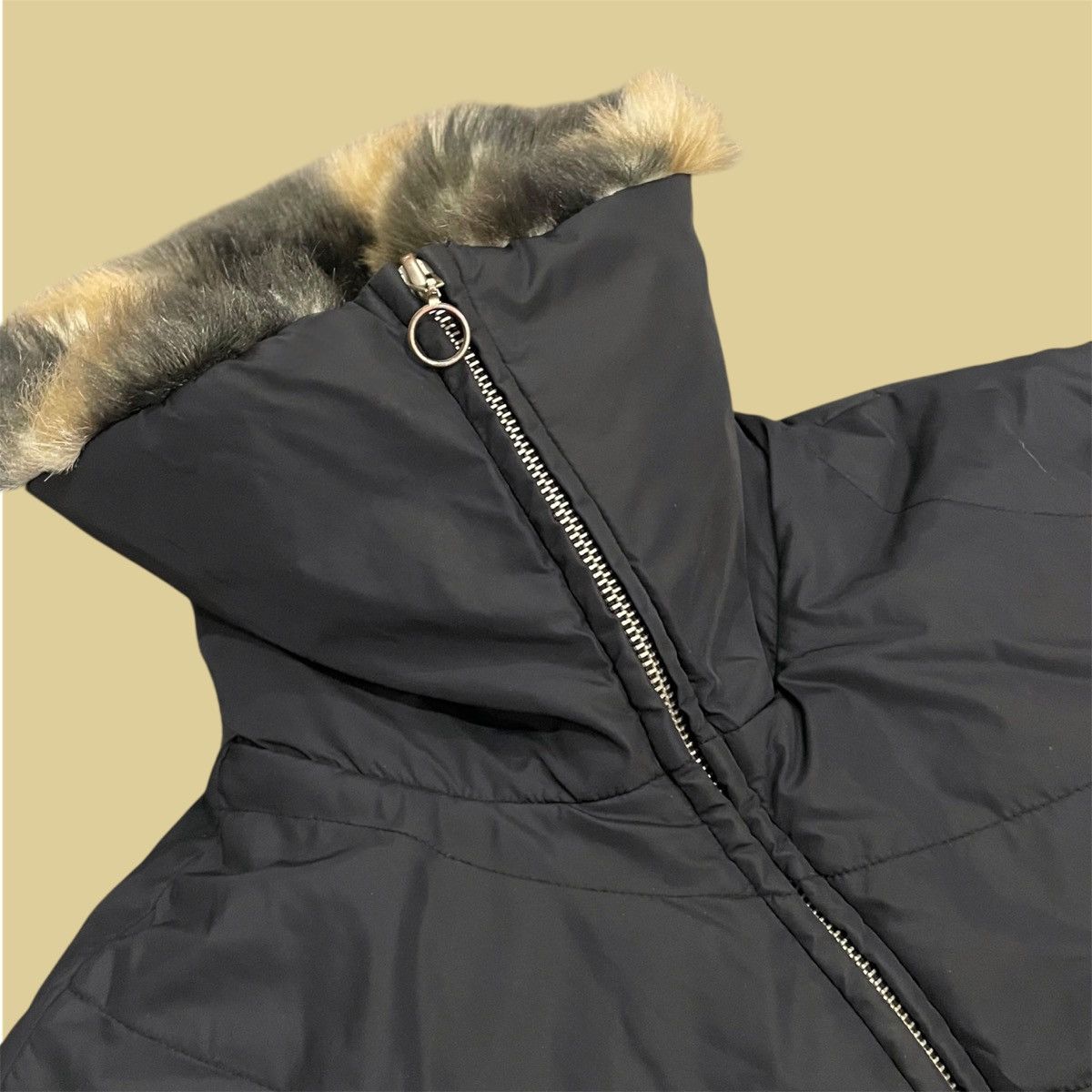 Miss Sixty Miss Sixty Y2K Down Jacket with Fur Collared and sleeves Size M / US 6-8 / IT 42-44 - 5 Thumbnail