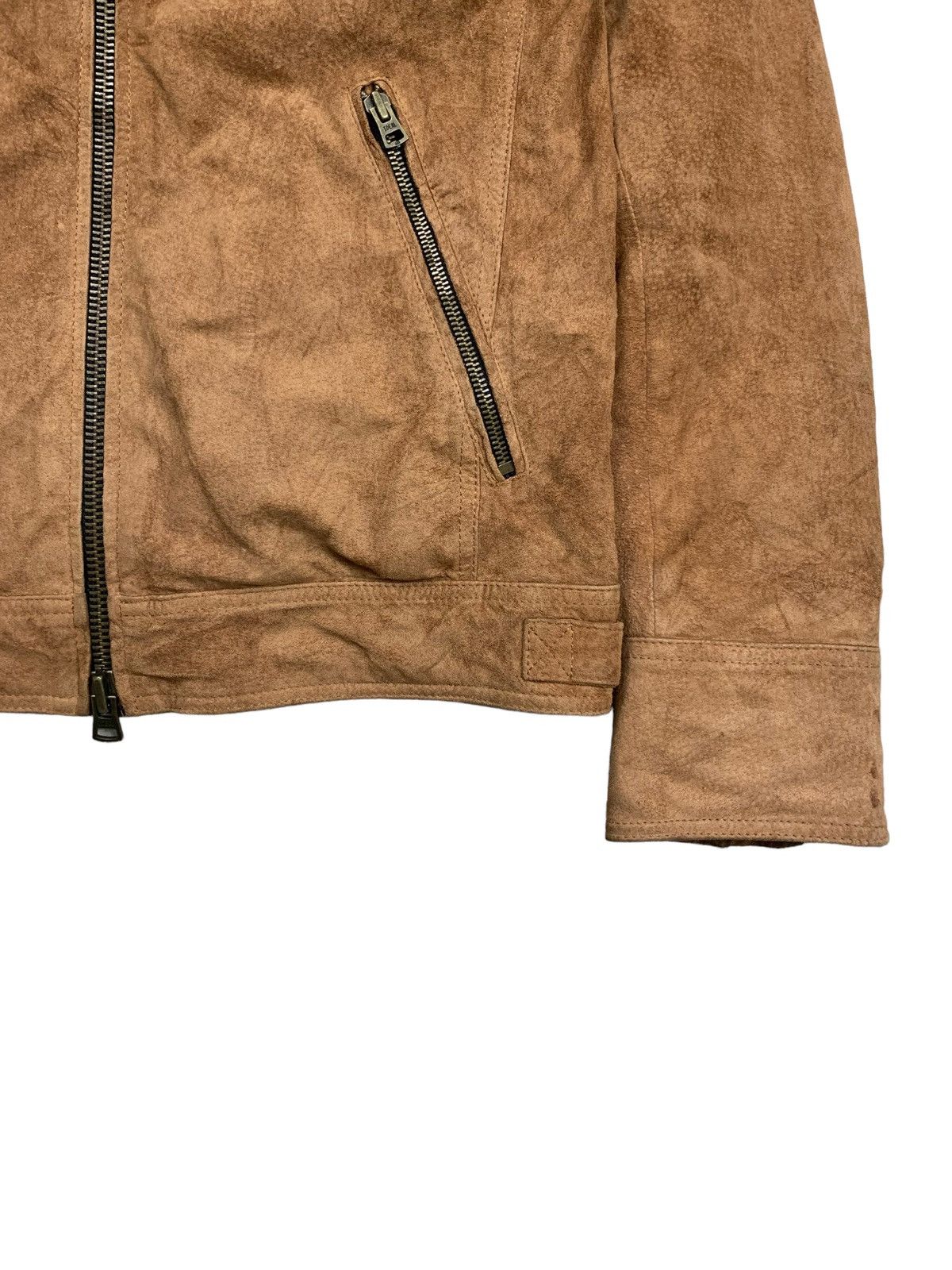 JACKROSE 2000s Jackrose - Pigskin Biker Leather Jacket Size US M / EU 48-50 / 2 - 6 Thumbnail