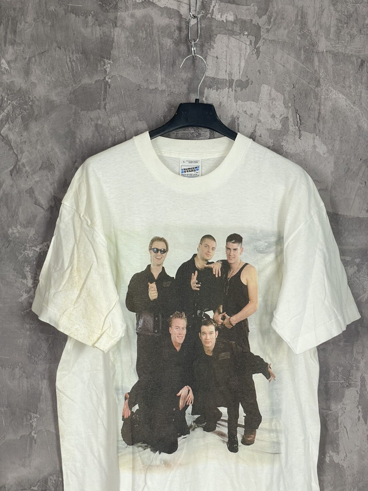 Band Tees 1996 Vintage Boyzone Band Tour T-Shirt Size US L / EU 52-54 / 3 - 2 Thumbnail