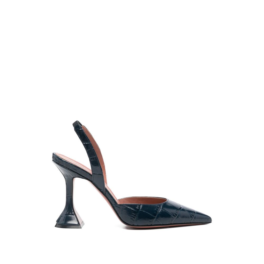 Amina Muaddi Amina Muaddi BLUE Boots Size US 6 / IT 36 - 1 Thumbnail