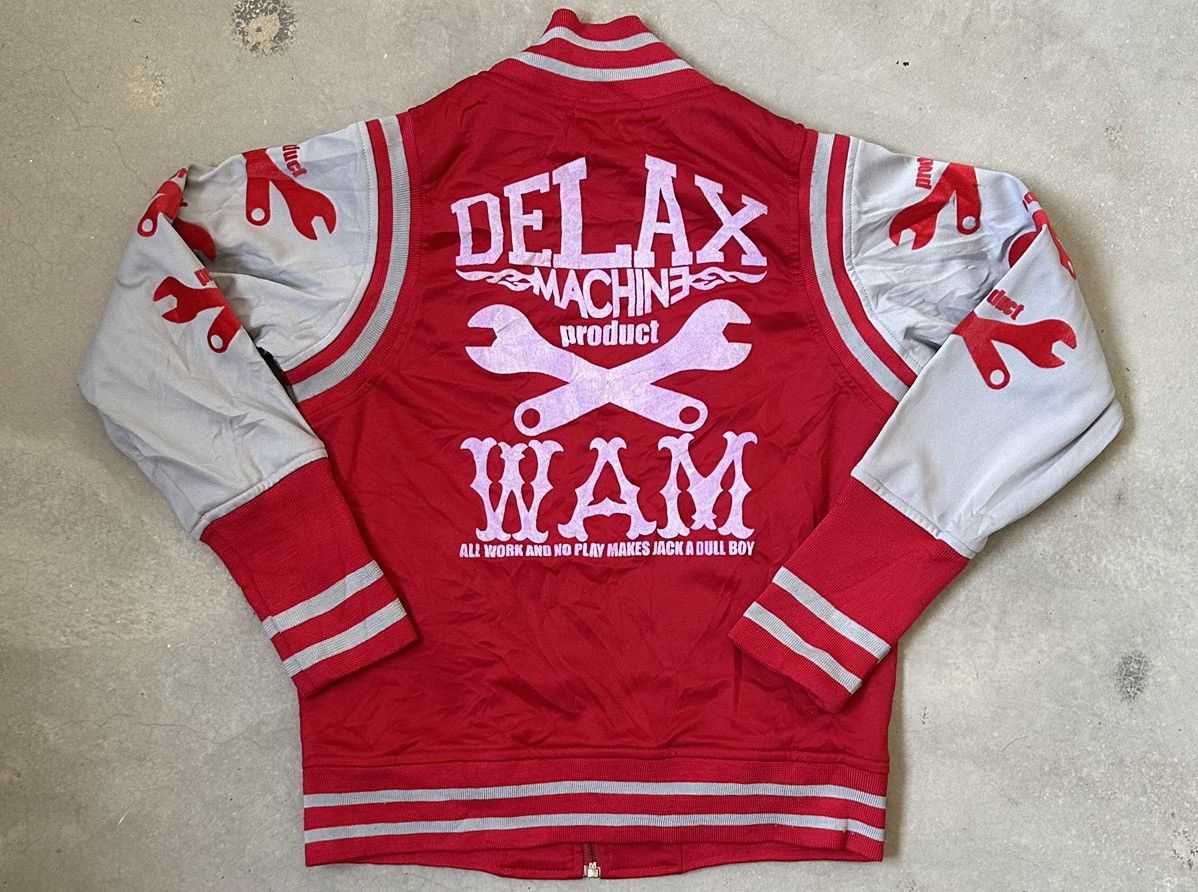 Japanese Brand WAM WAM JAPAN RACING VARSITY JACKET Size US S / EU 44-46 / 1 - 1 Thumbnail