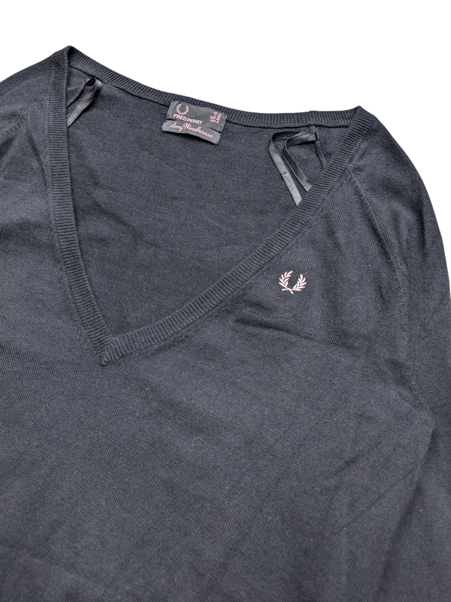 Fred Perry Fred Perry Amy Winehouse Long Jumper Knit Size M / US 6-8 / IT 42-44 - 2 Thumbnail