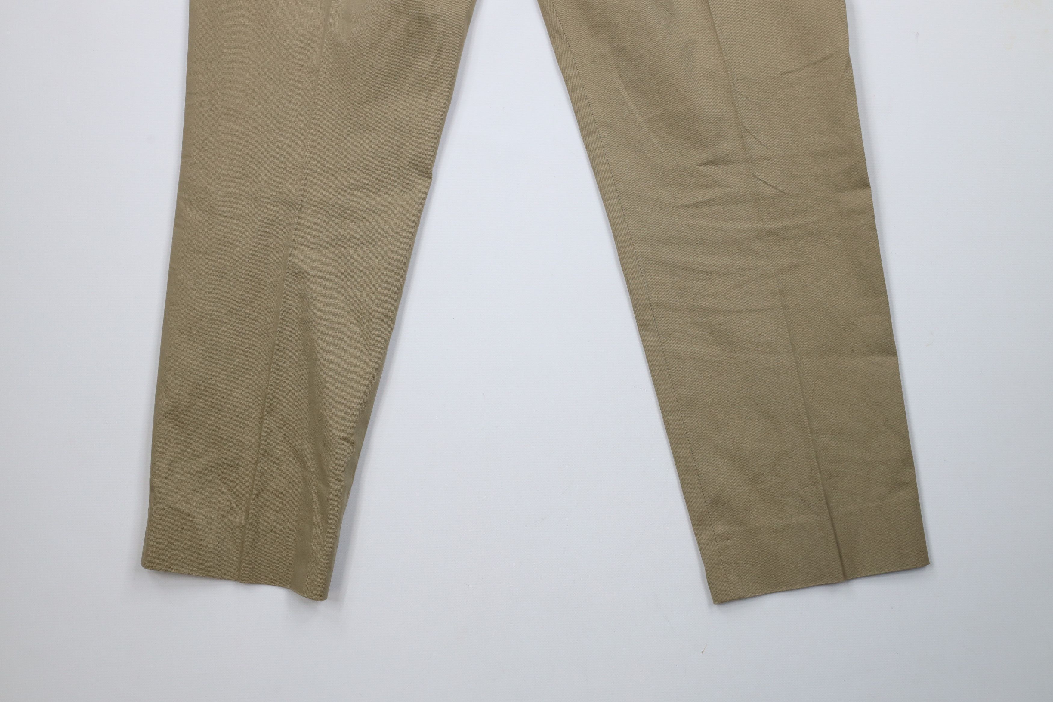 J.Crew × Vintage J Crew Bowery Classic Fit Stretch Chino Pants Beige Brown Size US 36 / EU 52 - 14 Thumbnail