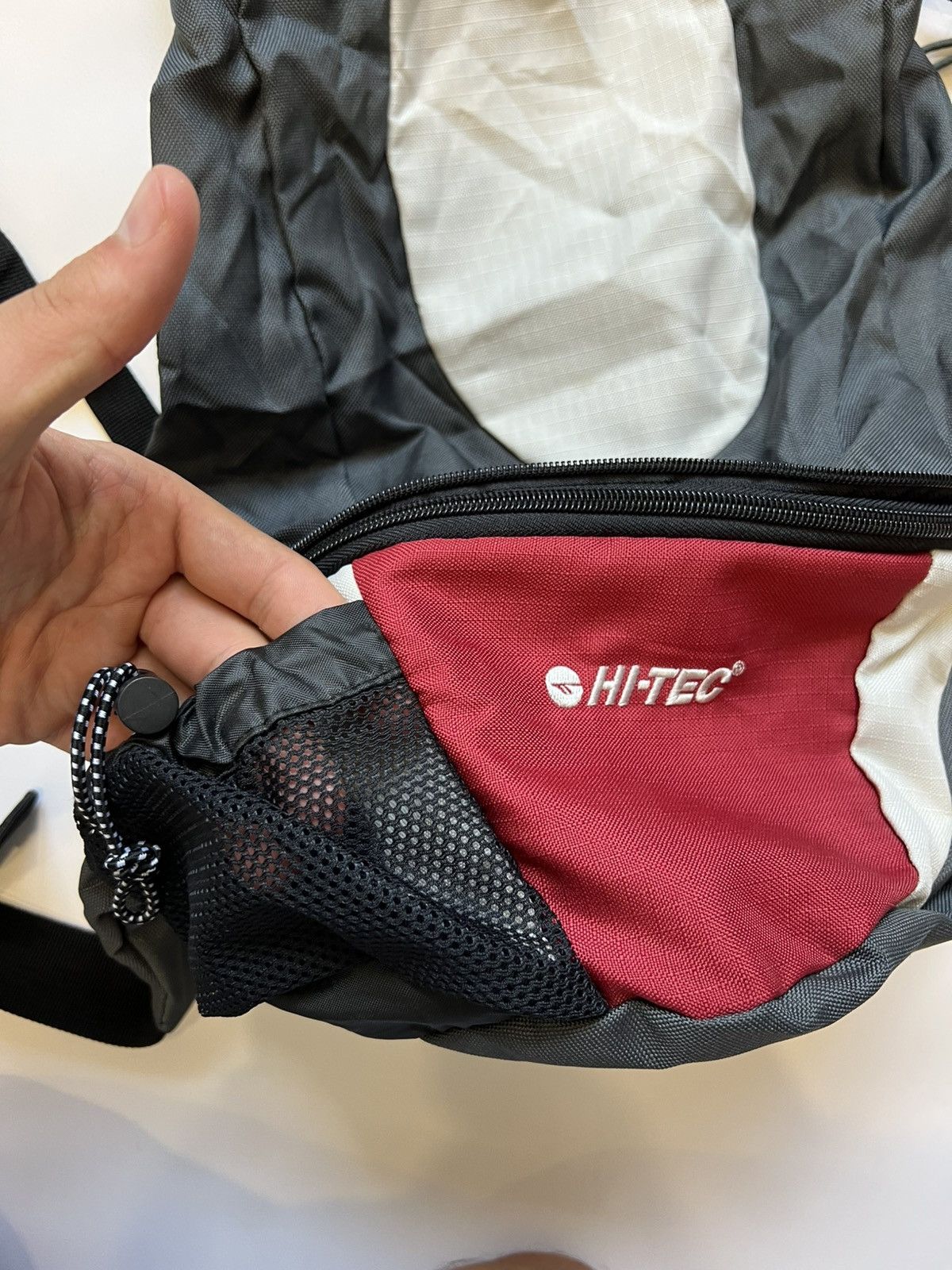 Hi Tec Hi Tec Grey Bag Backpack Touristic Gorpcore Size ONE SIZE - 6 Thumbnail