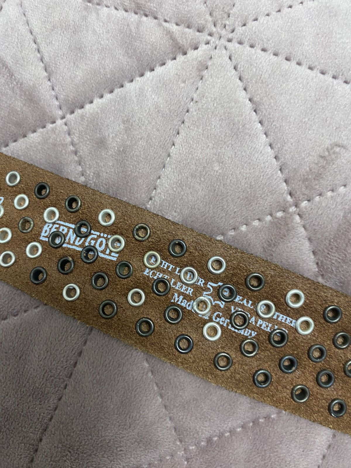 Vintage Belt vintage japanese distressed rhinestones simon style Size ONE SIZE - 5 Thumbnail