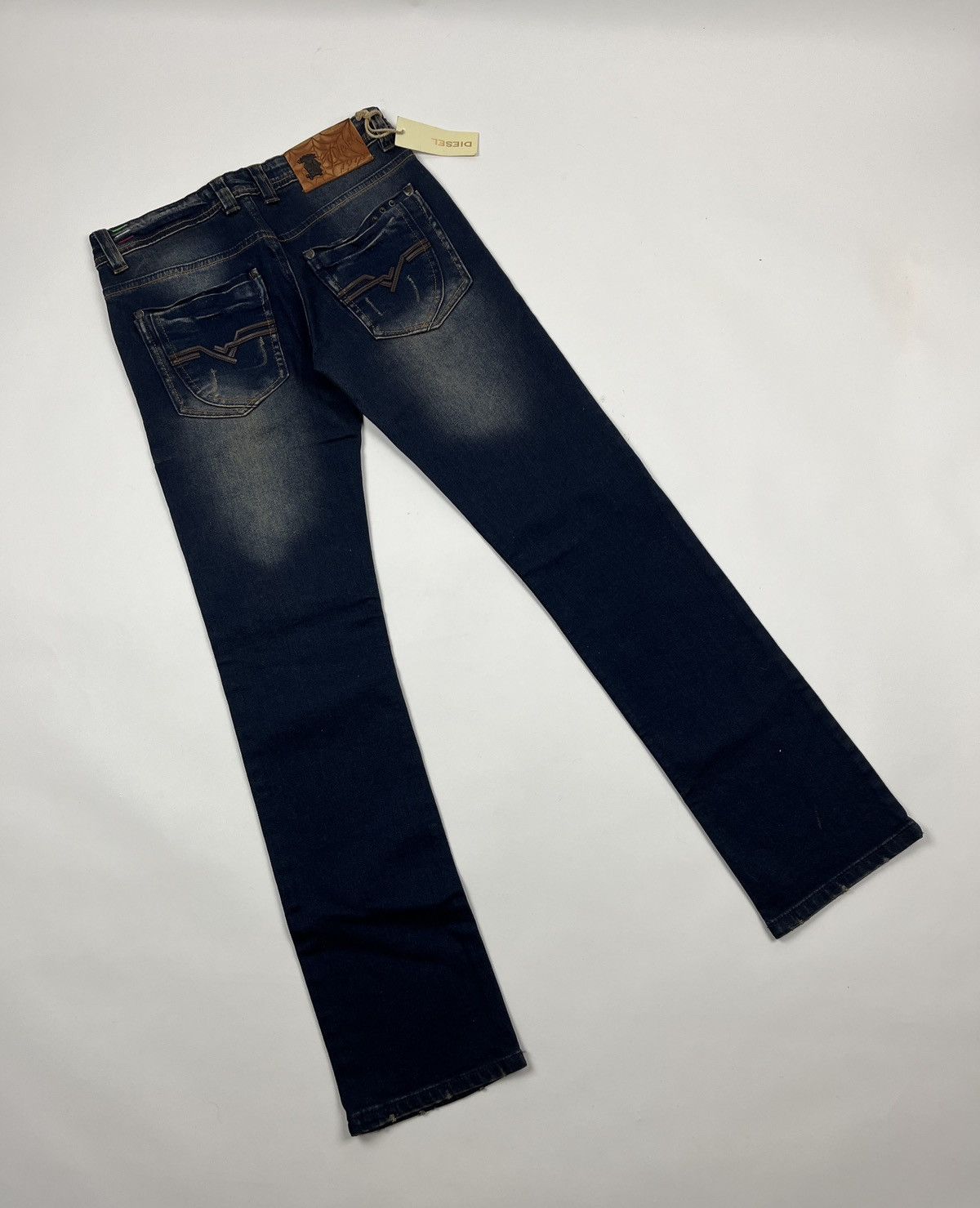 Diesel × Vintage Vintage🔥Diesel Distressed Faded Denim Jeans Size 30" / US 8 / IT 44 - 7 Thumbnail