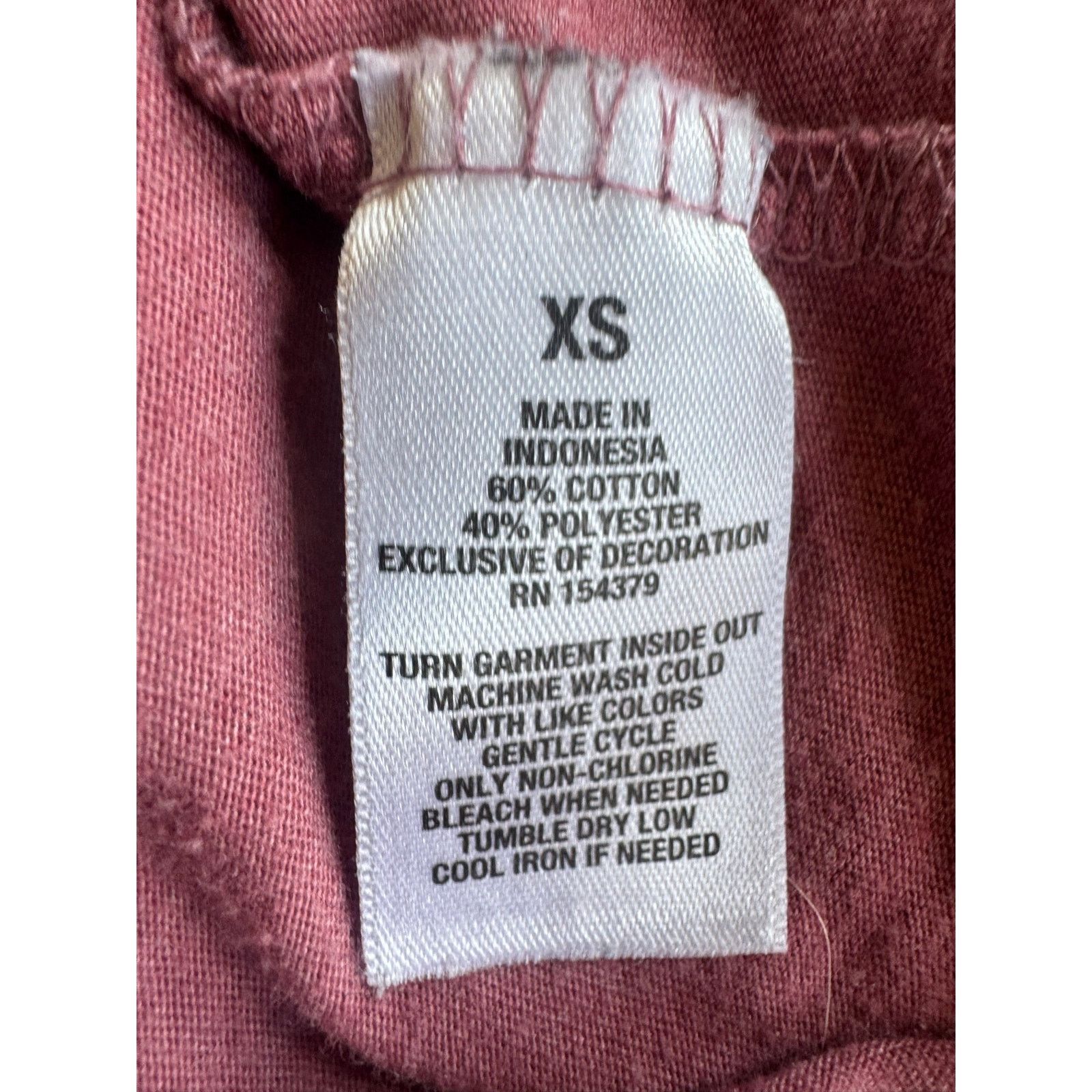 Aeropostale Aeropostale NY East Coast 1987 Tee XS Pink Graphic T-Shirt Size XS / US 0-2 / IT 36-38 - 10 Thumbnail