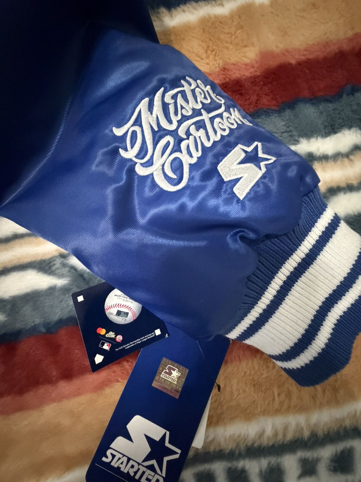 Mister Cartoon LA DODGERS X MISTER CARTOON X STARTER JACKET Size US M / EU 48-50 / 2 - 4 Thumbnail