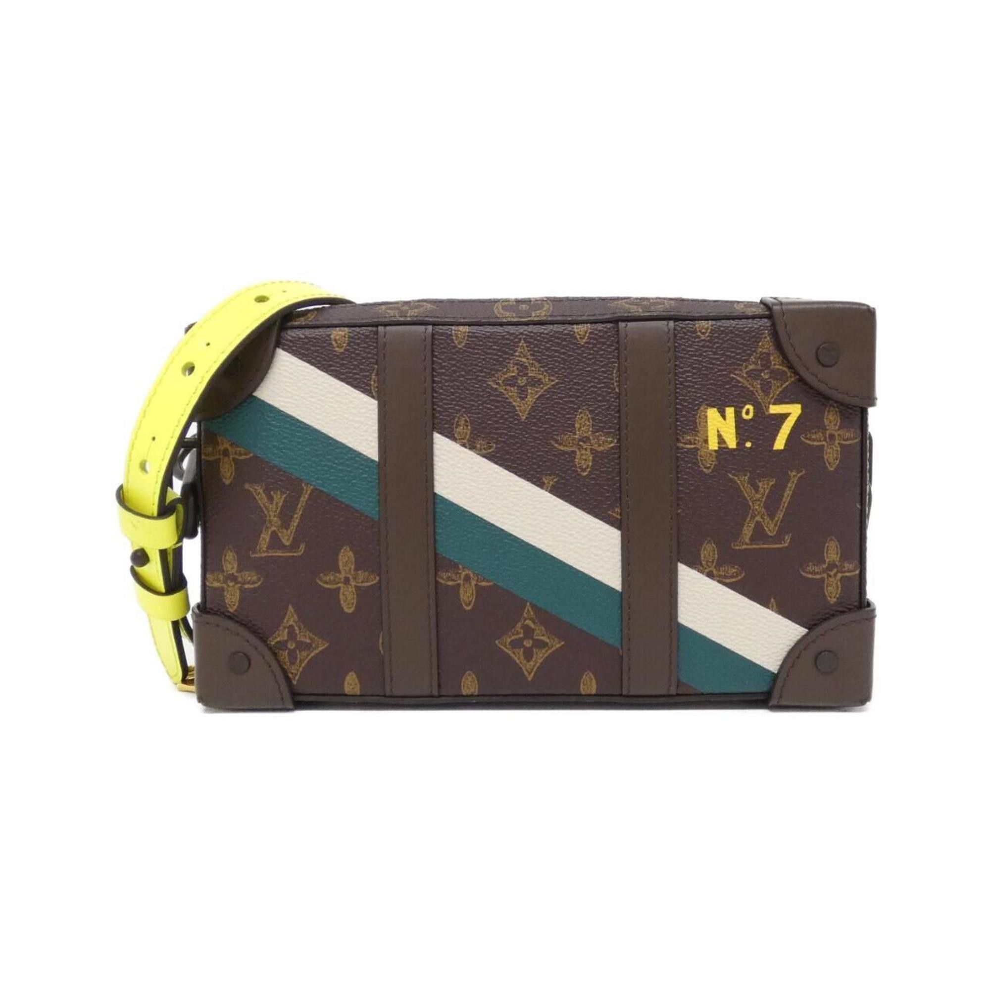 Louis Vuitton Monogram (N°7) Soft Trunk Wallet M81246 Shoulder Bag, Women's