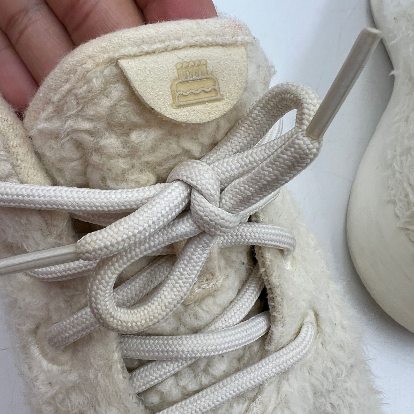 Allbirds Allbirds Wool Runner Fluff Natural White Sneakers Size US 10 / EU 43 - 5 Thumbnail