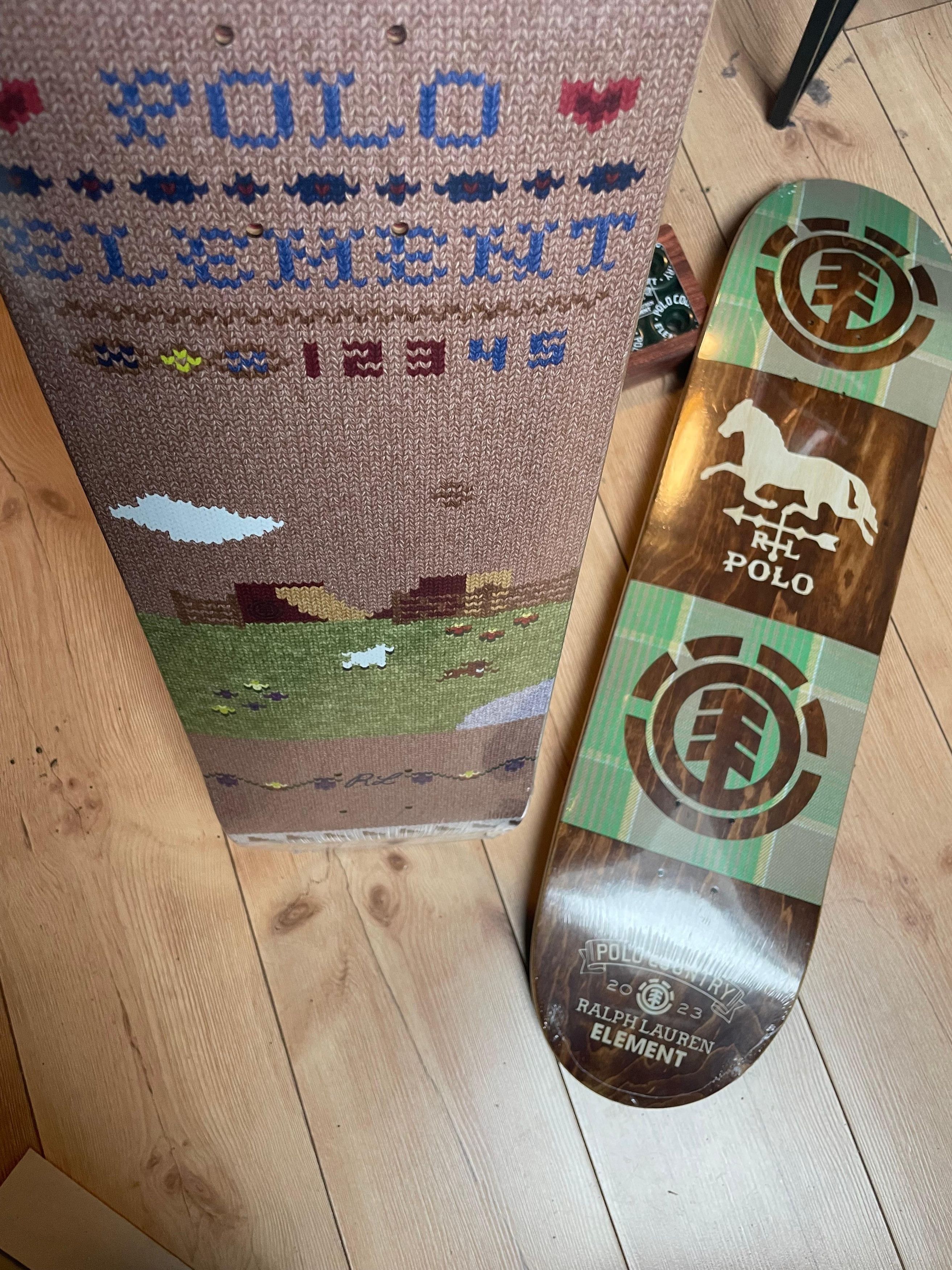 Polo Ralph Lauren x Element Skateboard Wheels Ranch Ramp