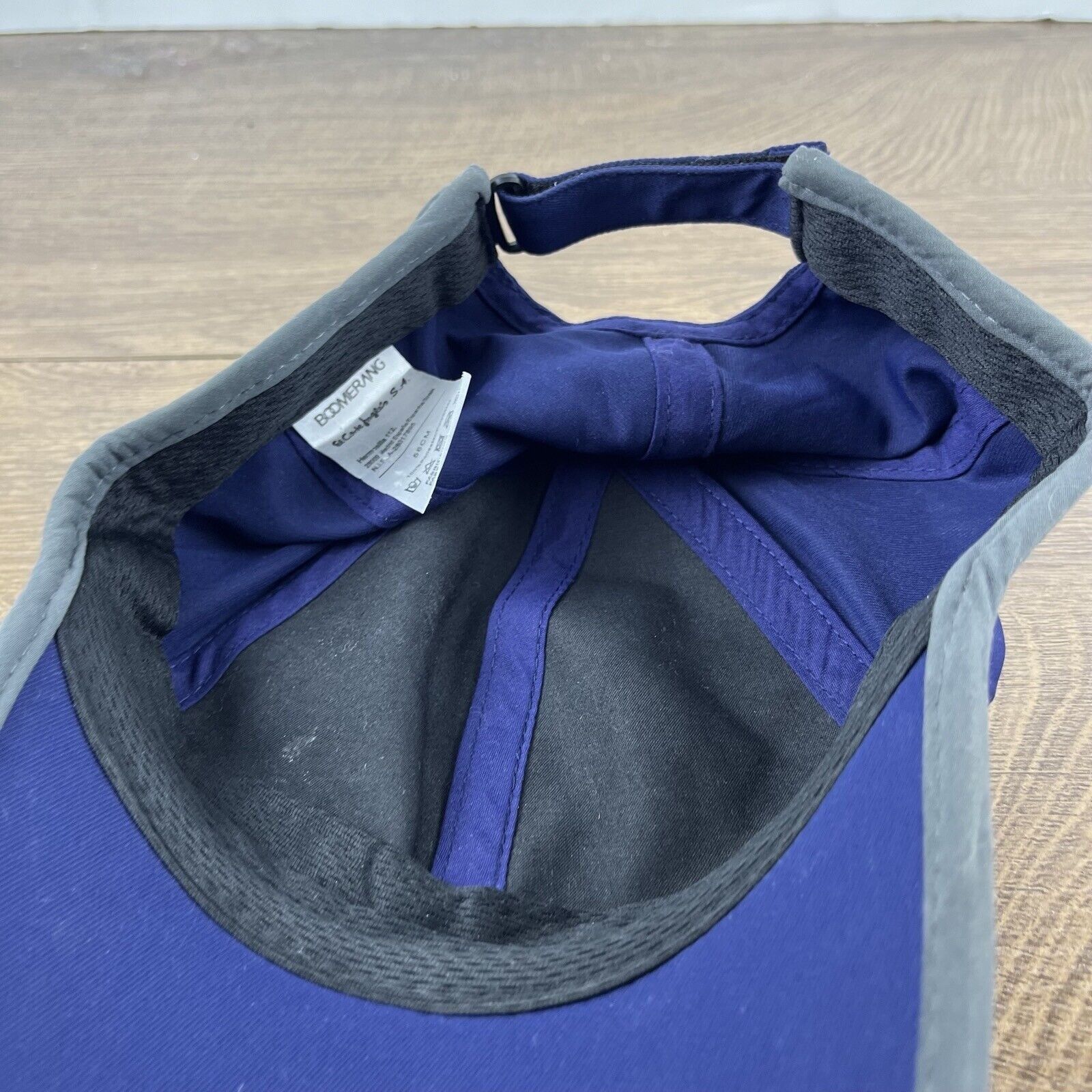Other Navy Blue Running Hat Athletic Blue Hat Blue Adjustable Hat Size ONE SIZE - 12 Thumbnail