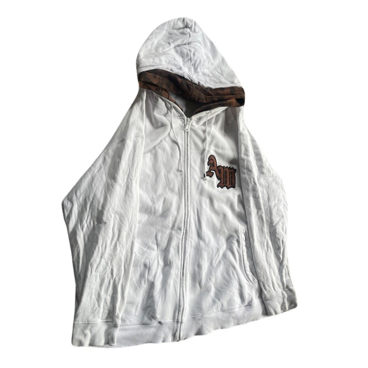 If Six Was Nine 2000s Japanese archive Layered Embroidery Hoodie Y2K Size US L / EU 52-54 / 3 - 3 Thumbnail