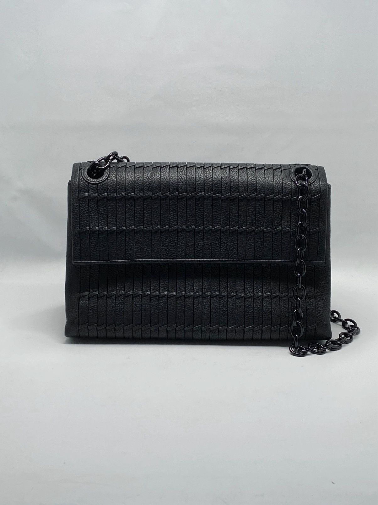 Nancy Gonzalez Nancy Gonzalez Madison Woven Leather Shoulder Bag Size ONE SIZE - 2 Thumbnail