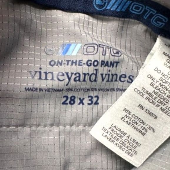 Vineyard Vines Vineyard Vines Golf Pants Mens 28X32 OTG Blue Straight New D4 Size US 28 / EU 44 - 3 Thumbnail
