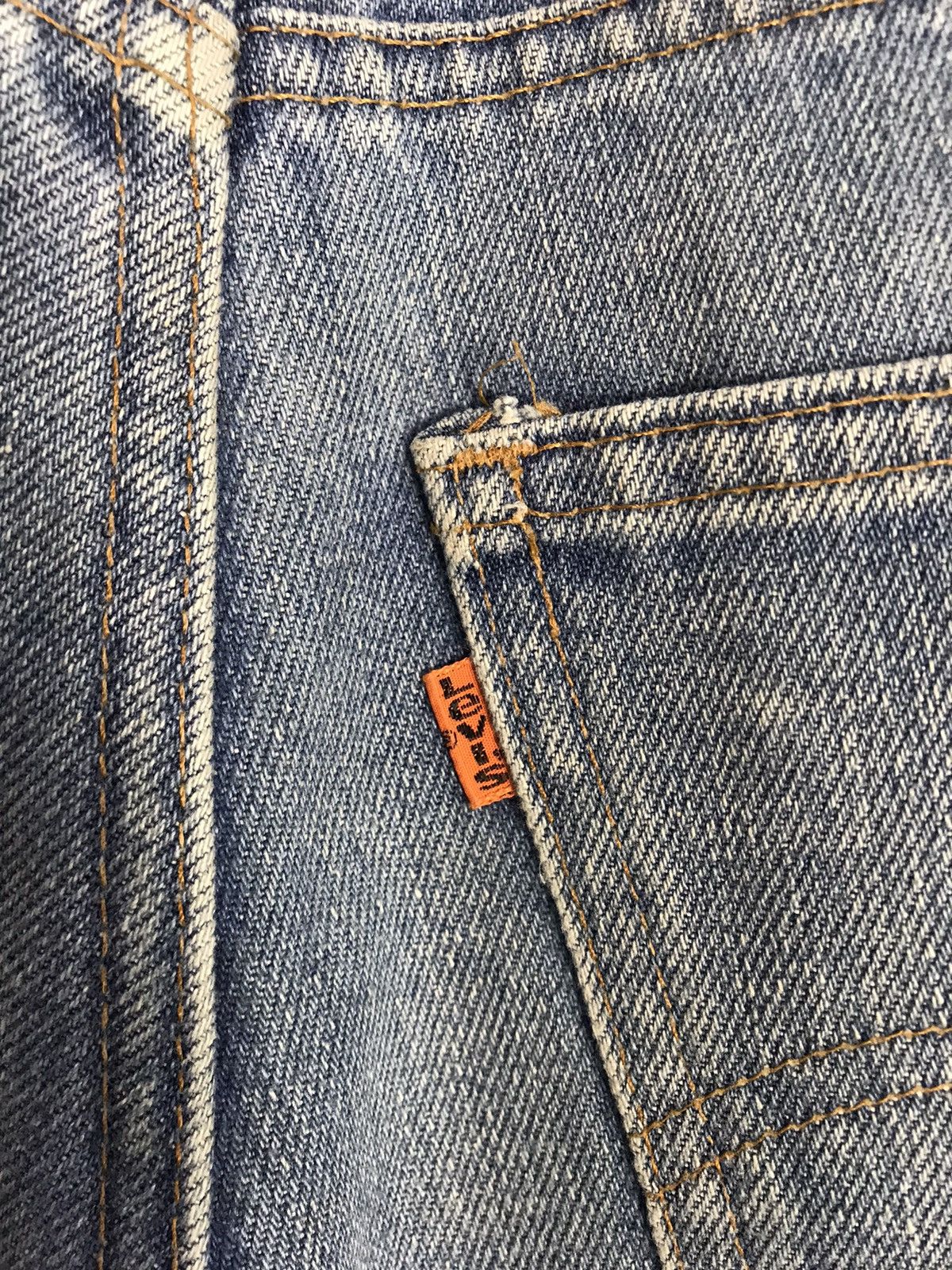 Levi's Vintage Clothing Levi's Strauss Zipper Indigo Denim Jeans Pants Orange Tab Size US 29 - 7 Thumbnail