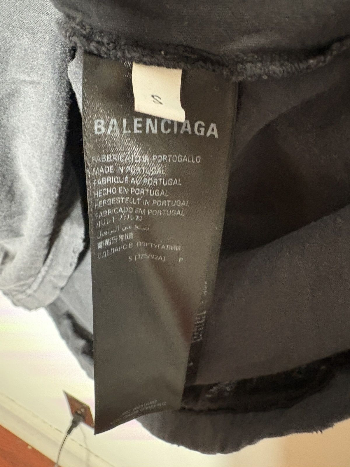 Balenciaga Balenciaga Surfer Logo-Print Cotton T-Shirt Size US S / EU 44-46 / 1 - 6 Thumbnail