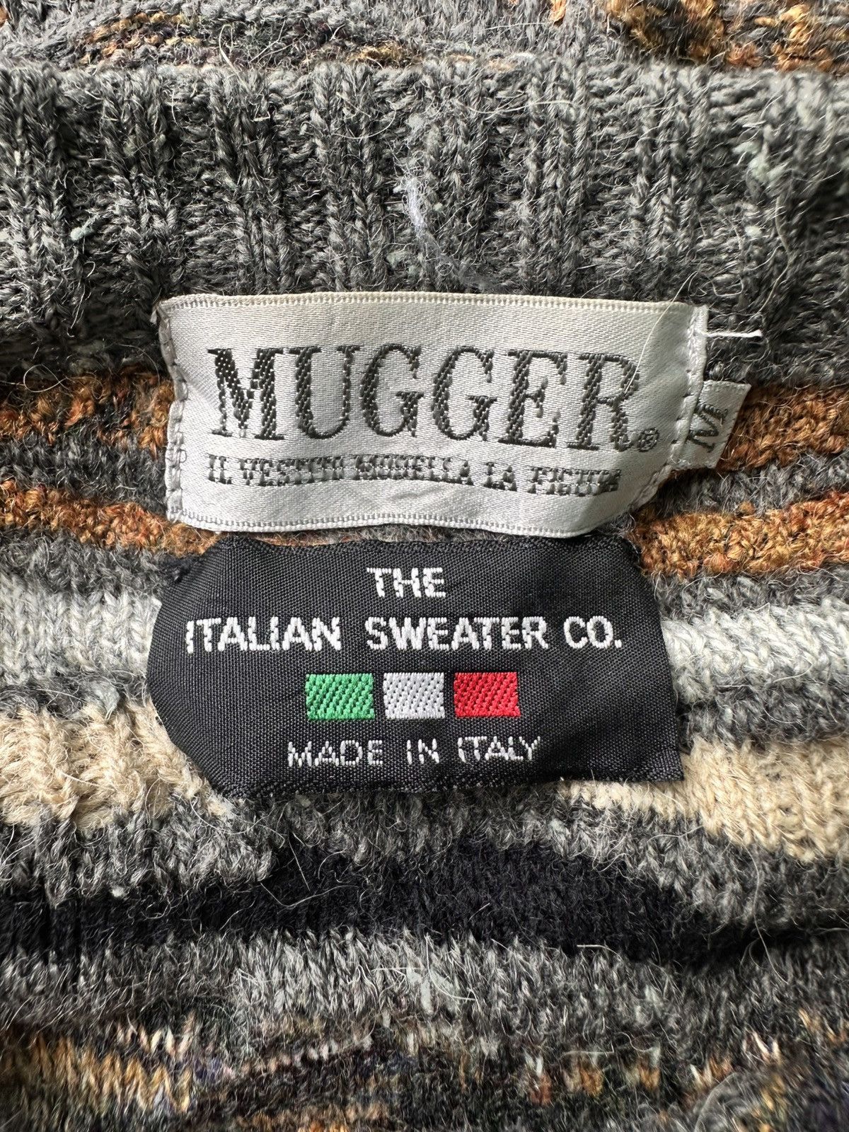 Coogi × Designer × Vintage Vintage Mugger Knitwear Italian Sweater Size US M / EU 48-50 / 2 - 5 Thumbnail