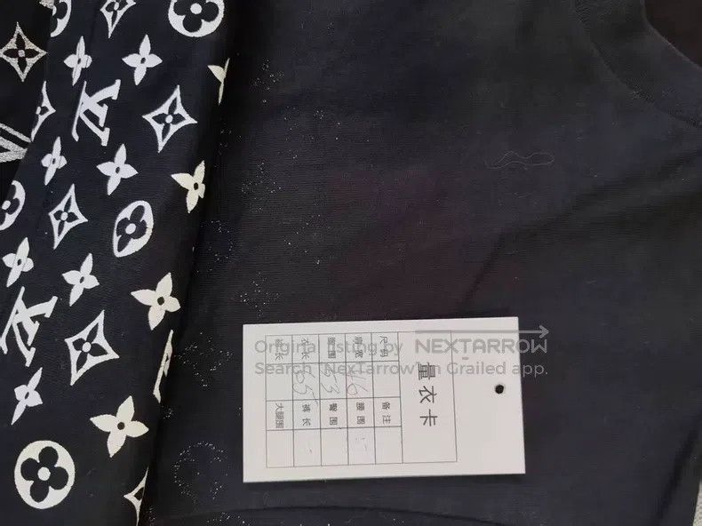 Louis Vuitton Louis Vuitton Black gradient full print short sleeve Size US S / EU 44-46 / 1 - 5 Thumbnail