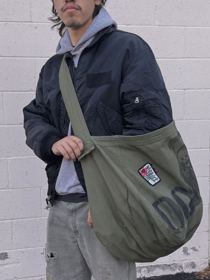 Other VTG Inspired Messenger Newspaper Boy Shoulder Riveted Bag Size ONE SIZE - 1 Thumbnail