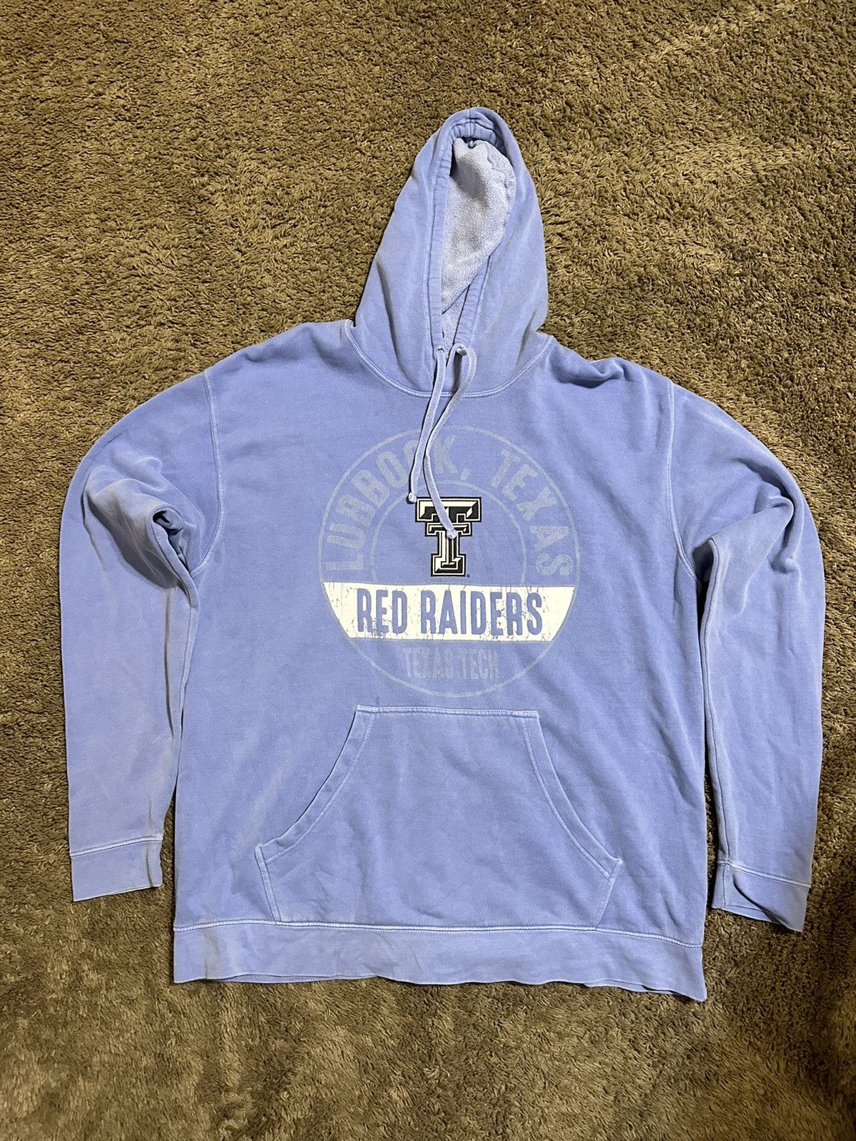 NCAA × Vintage Vintage NCAA Blue 84 Texas Tech hoodie 00s size XL Size US XL / EU 56 / 4 - 1 Thumbnail