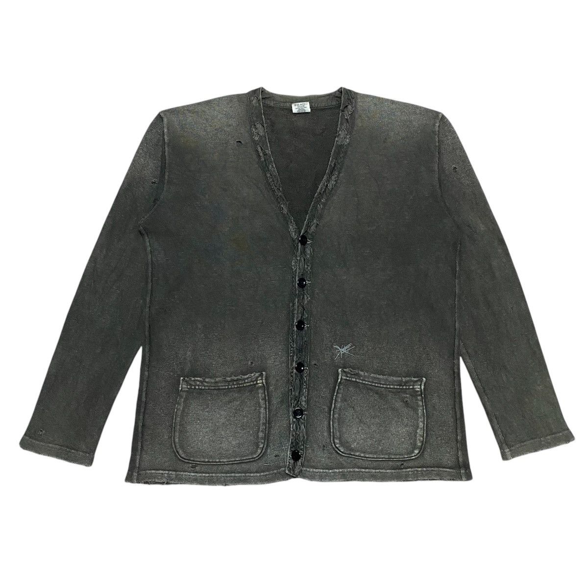 Kapital Rare‼️🔥Kapital Distressed Faded Cardigan Size US M / EU 48-50 / 2 - 1 Thumbnail
