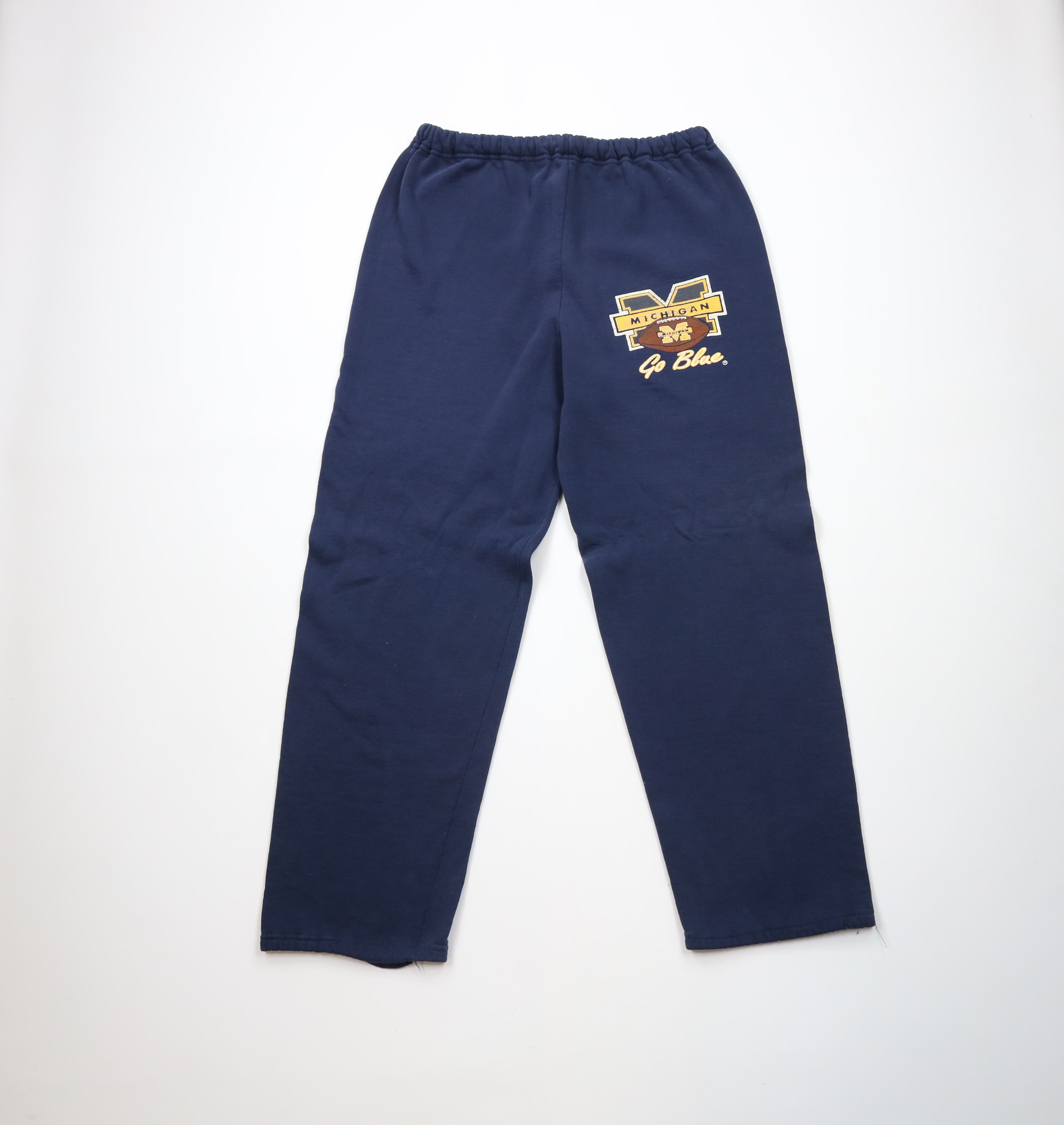 Russell Athletic × Vintage Vintage 90s Russell Athletic University of Michigan Football Size US 38 / EU 54 - 1 Thumbnail