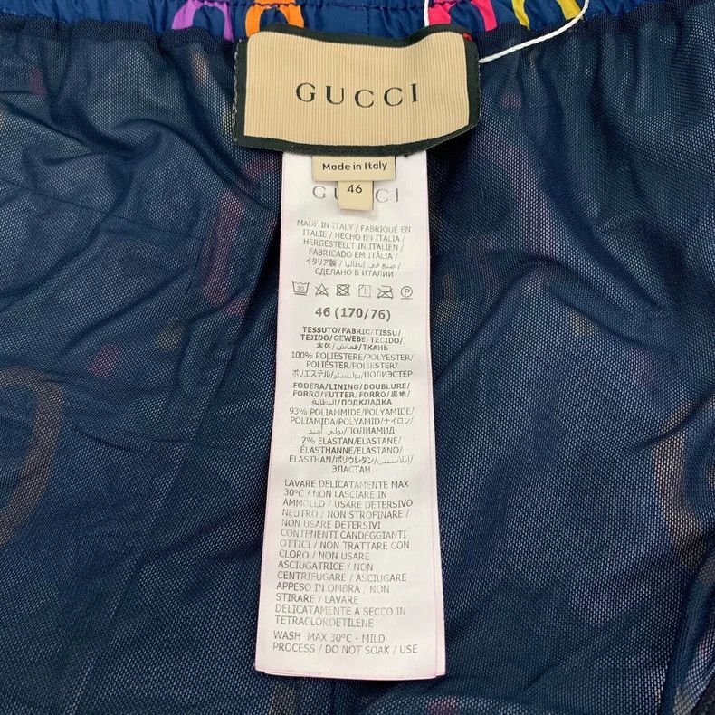 Gucci Gucci Color-blocking double G full-print elastic waist shor Size US 30 / EU 46 - 5 Thumbnail