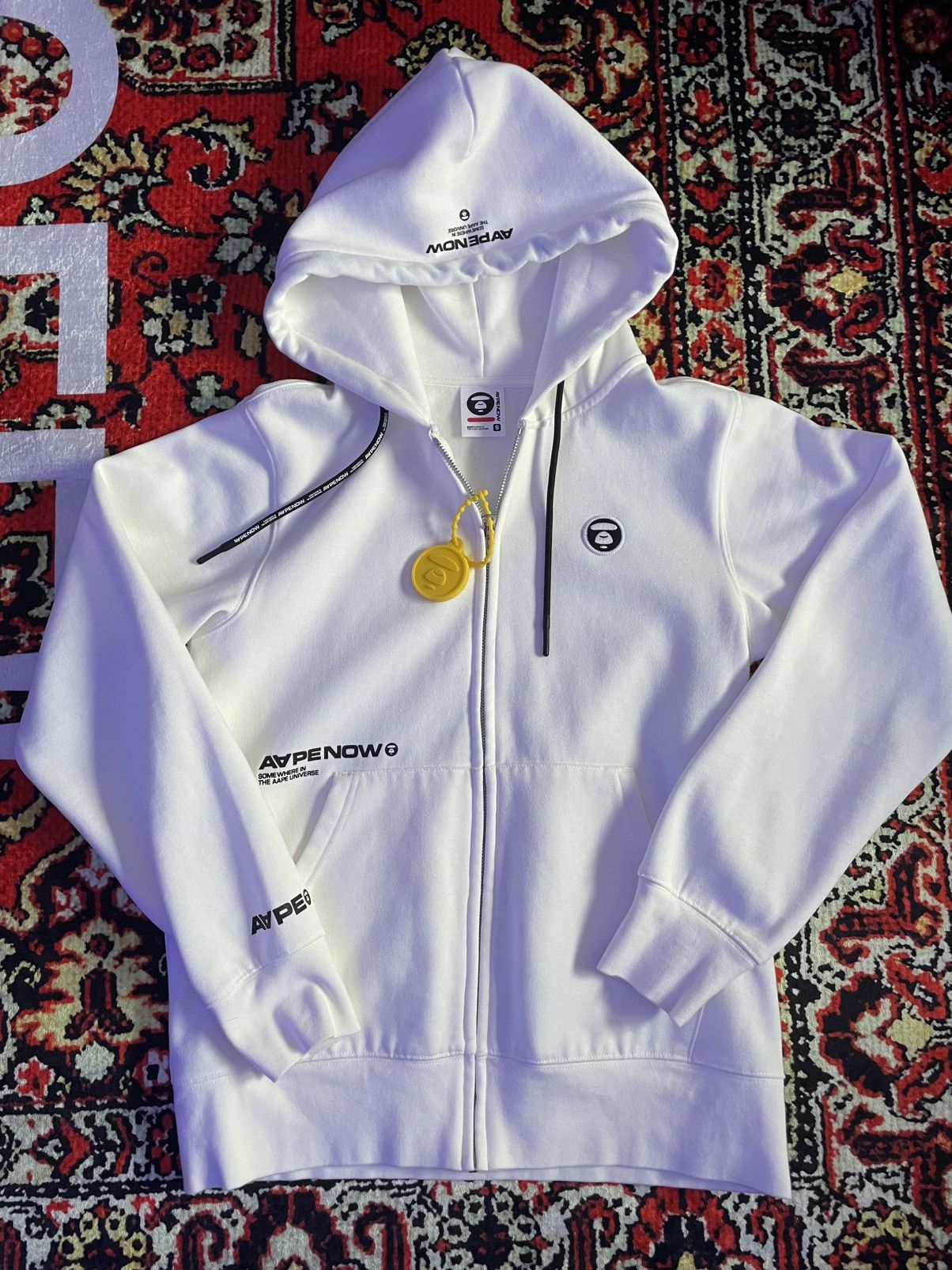 Aape AAPE By A Bathing Ape Full Zip Hoodie Size US S / EU 44-46 / 1 - 1 Thumbnail