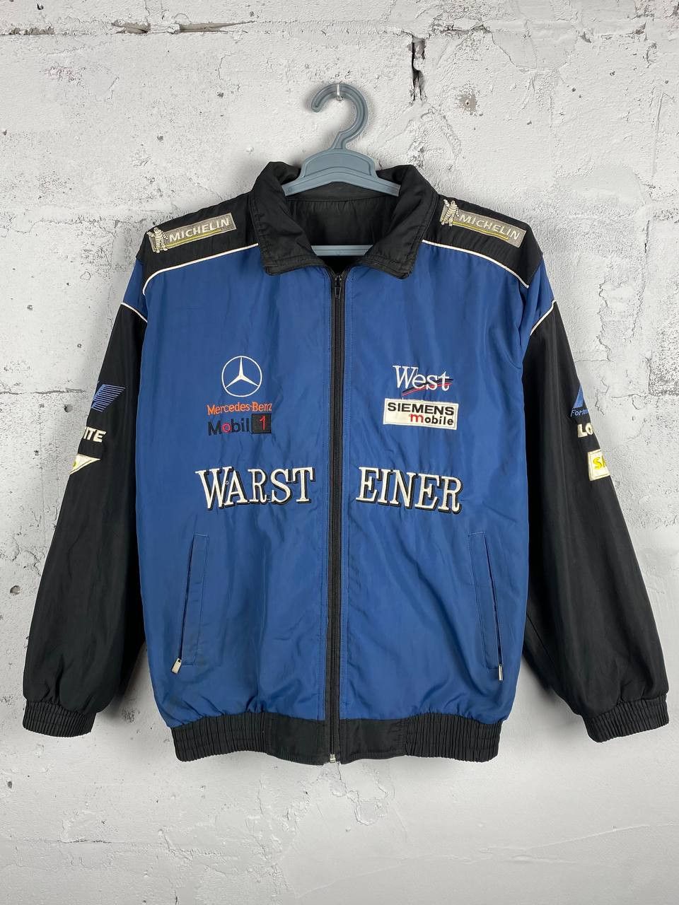Formula 1 × Vintage F1 Mercedes Benz Siemens Warsteiner Racing Jacket y2k Size US M / EU 48-50 / 2 - 1 Thumbnail