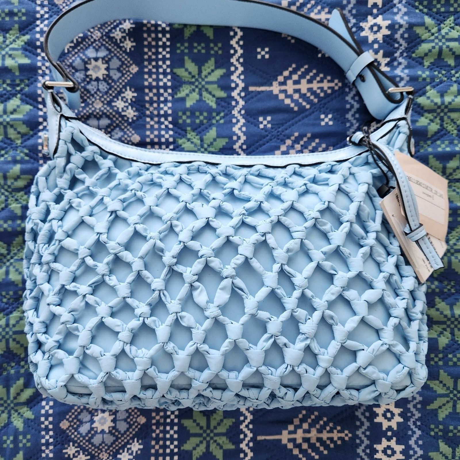 Marella MARELLA MaxMara Shoulder Bag Light Blue Size ONE SIZE - 5 Thumbnail