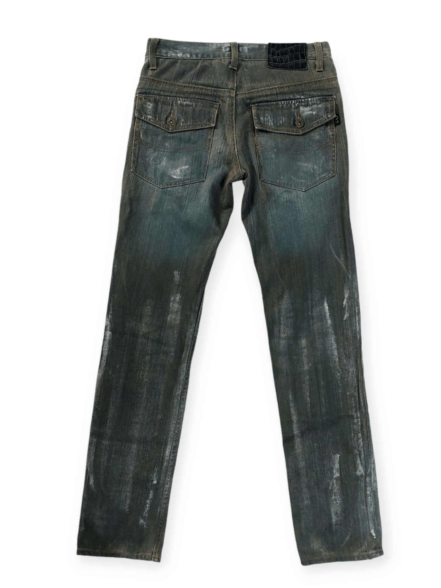 Morgan Homme Morgan Homme Rusty Acid Wash Rare Design Size US 29 - 2 Thumbnail