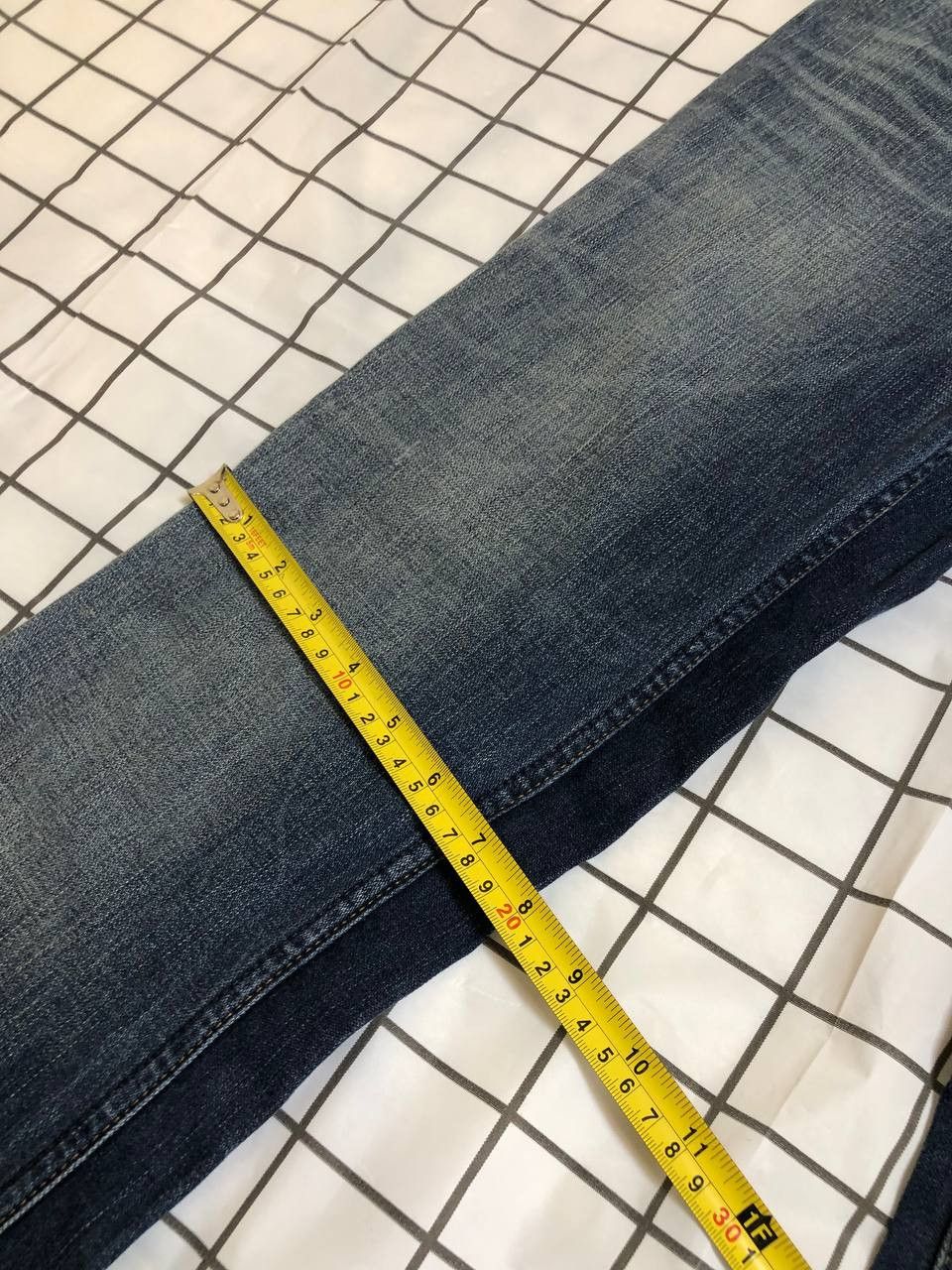 Levi's Levi's 550 Jeans Relaxed Bootcut Denim Tall Stretch Med Blue Size US 32 / EU 48 - 3 Thumbnail