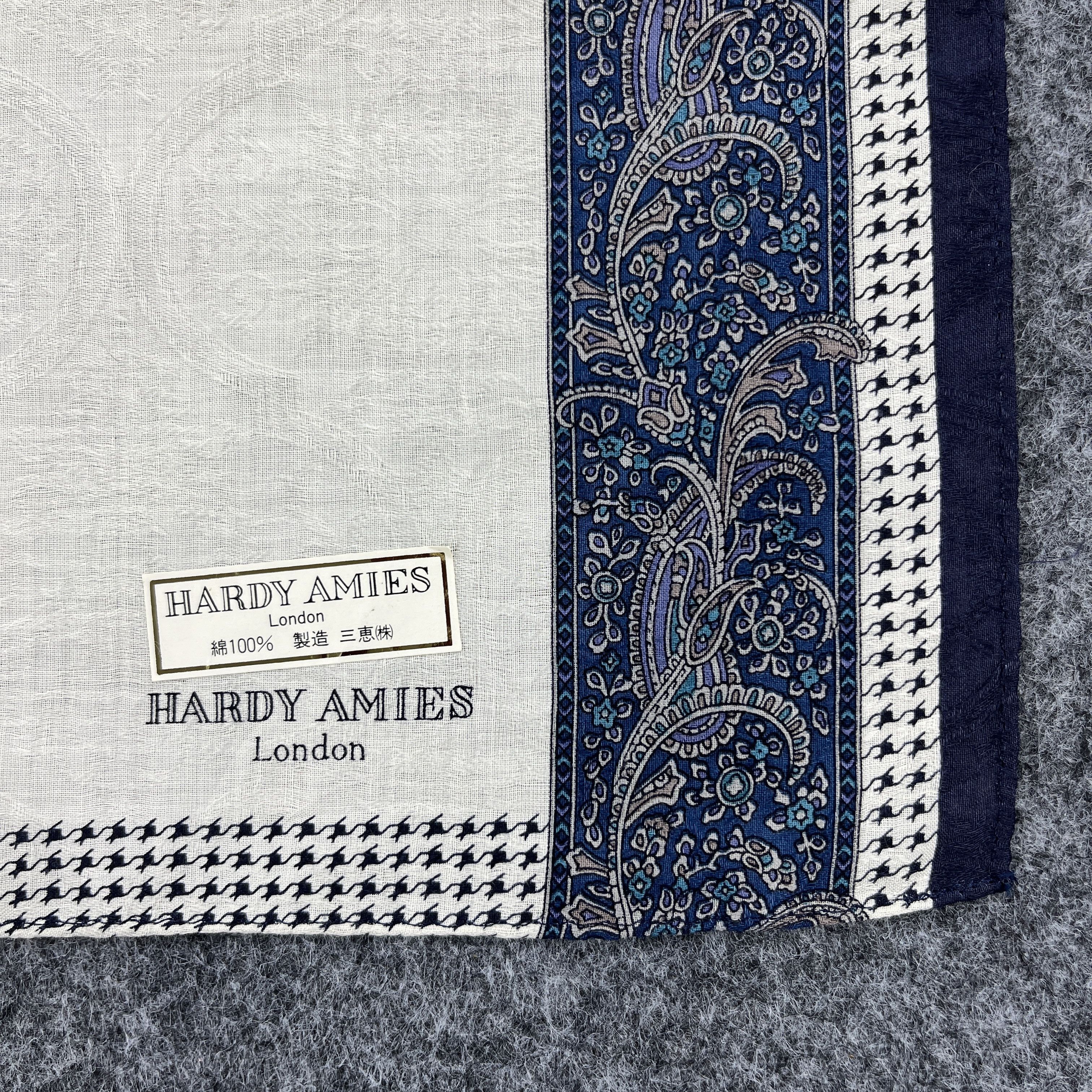 Hardy Amies Hardy Amies Handkerchief / Bandana / Neckerchief B758 Size ONE SIZE - 3 Thumbnail
