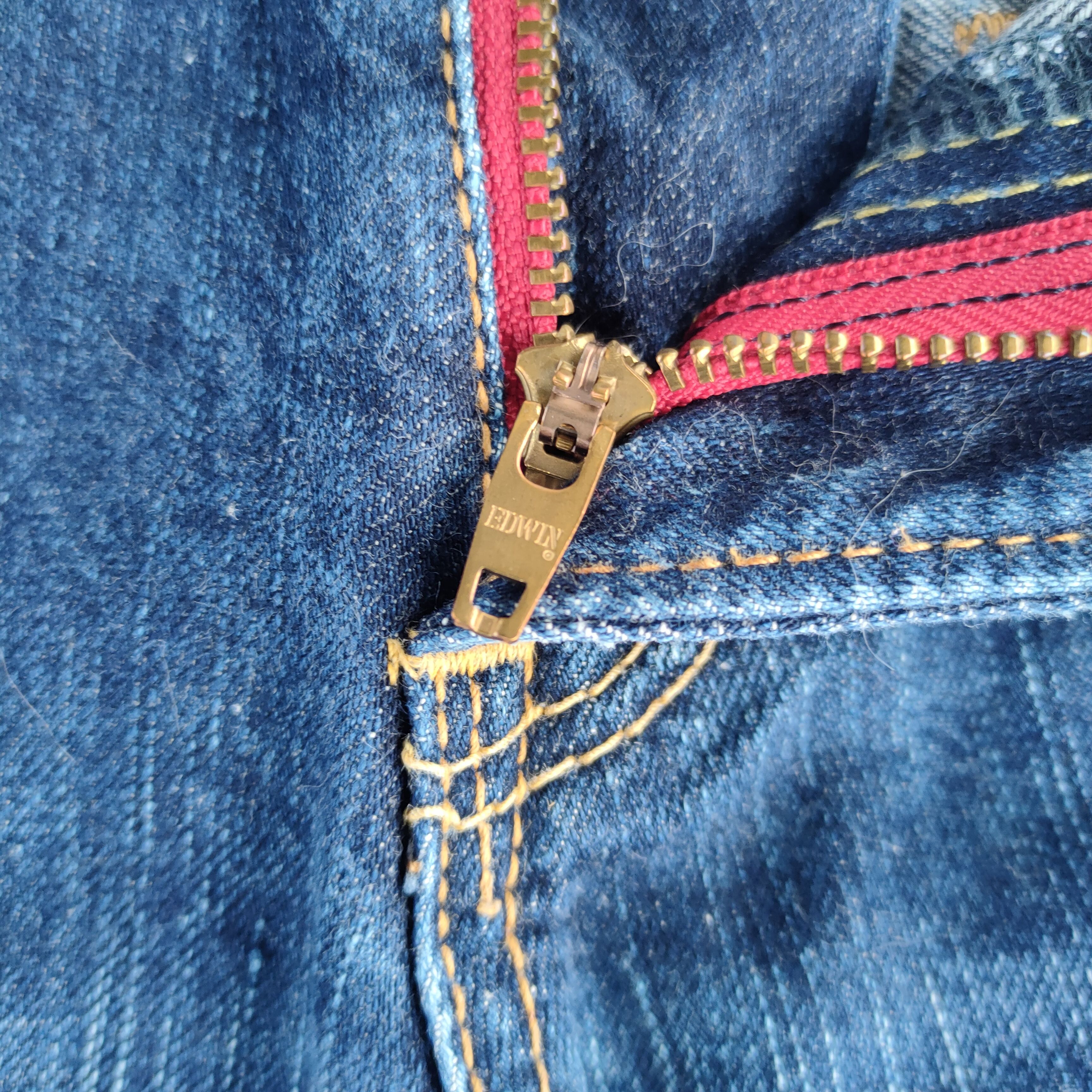 Edwin VINTAGE EDWIN BLUE TRIP FADED JEANS DENIM PANTS Size US 32 / EU 48 - 7 Thumbnail