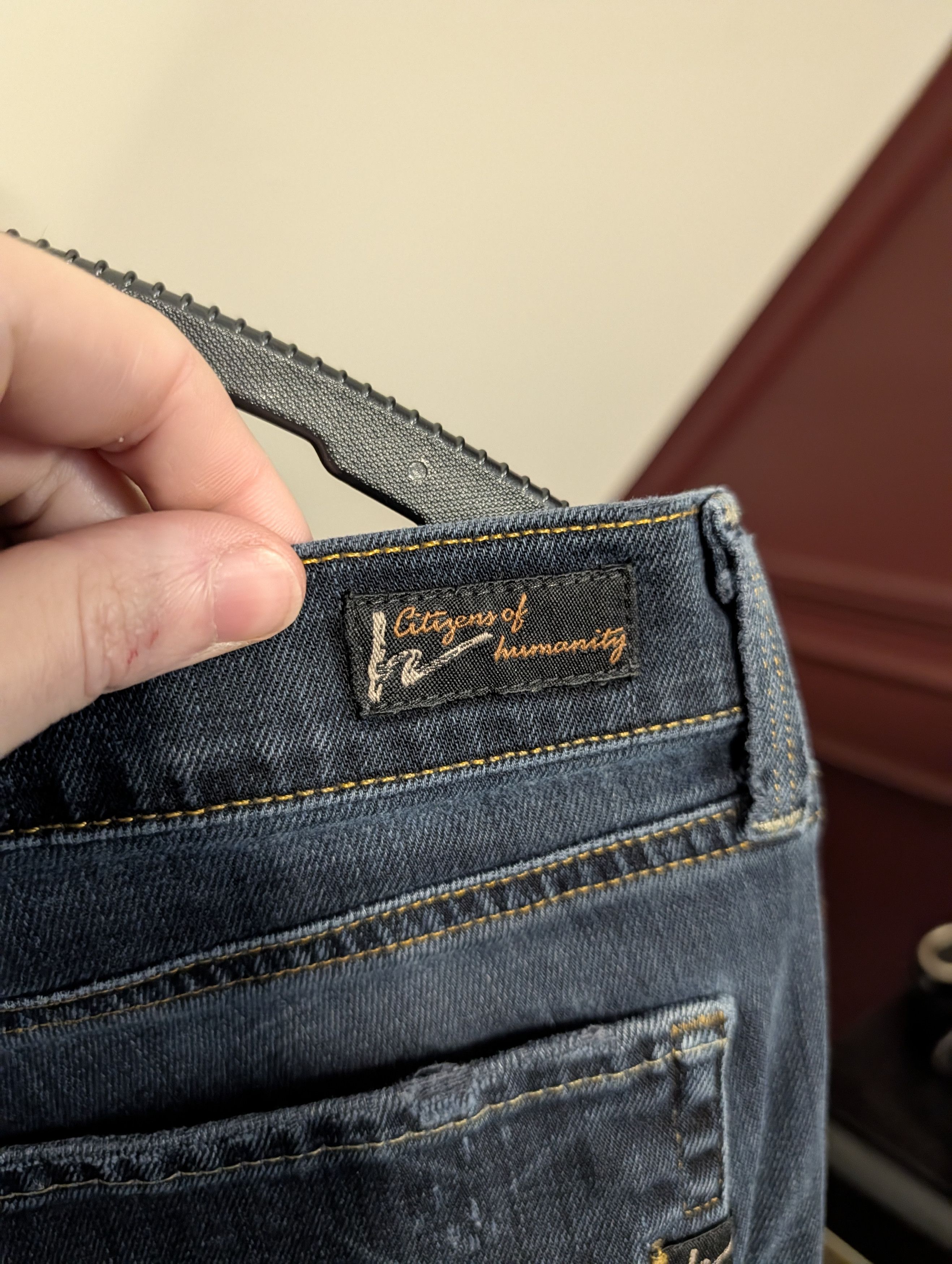 Citizens Of Humanity Flared bootcut made in USA blue denim jeans 32 Size 32" / US 10 / IT 46 - 9 Thumbnail