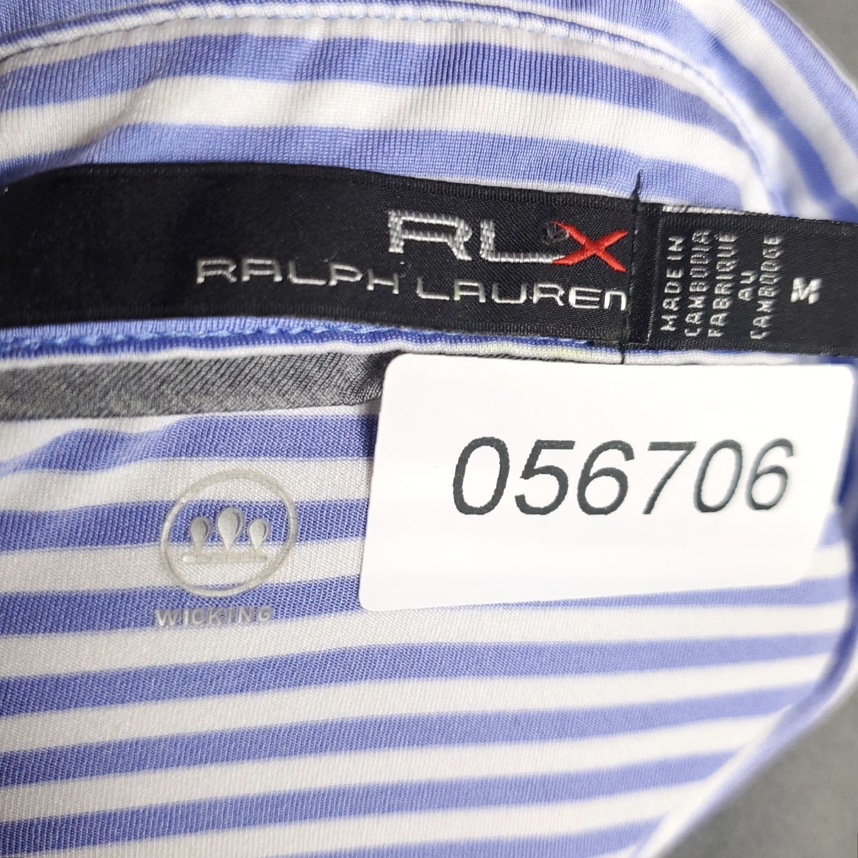 Ralph Lauren Ralph Lauren RLX Polo Shirt Mens M Blue Striped Classic American Preppy Sports Mens Size US M / EU 48-50 / 2 - 6 Thumbnail