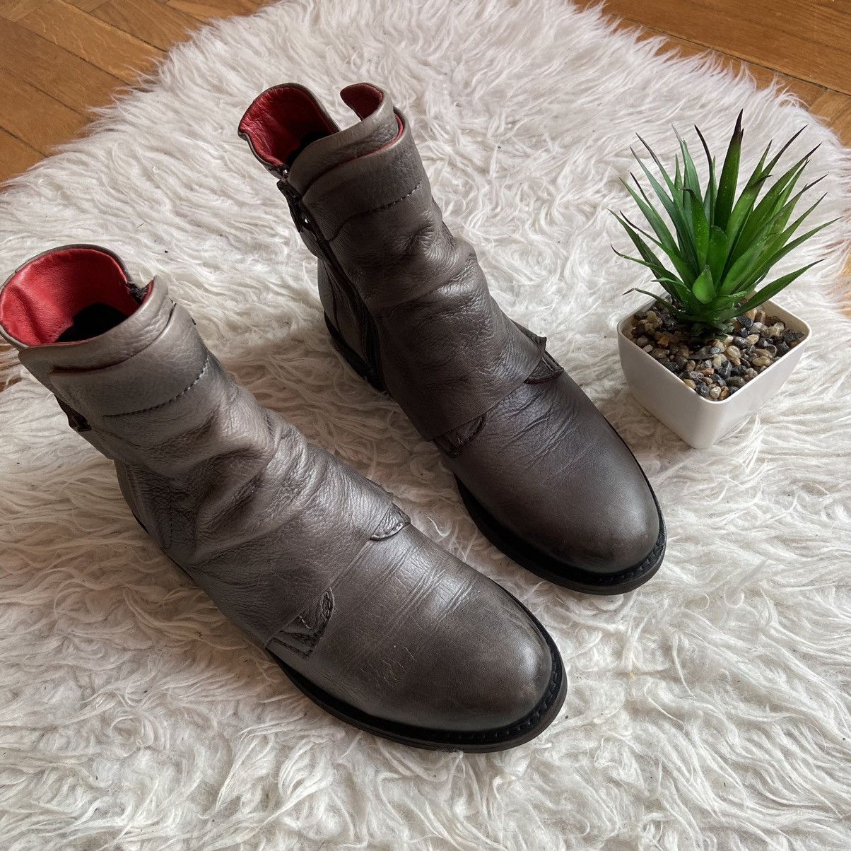 Buffalo London × Vintage 📌 Vintage Rare Western Buffalo London Y2K Avant-Garde Boots Size US 8 / IT 38 - 3 Thumbnail
