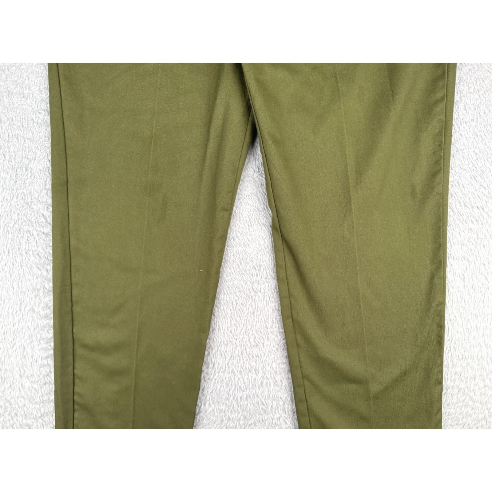 Vintage VINTAGE Boy Scouts Pants 33x29 Green Cotton Blend Twill Elastic Waist Men Adults Size US 33 - 3 Thumbnail